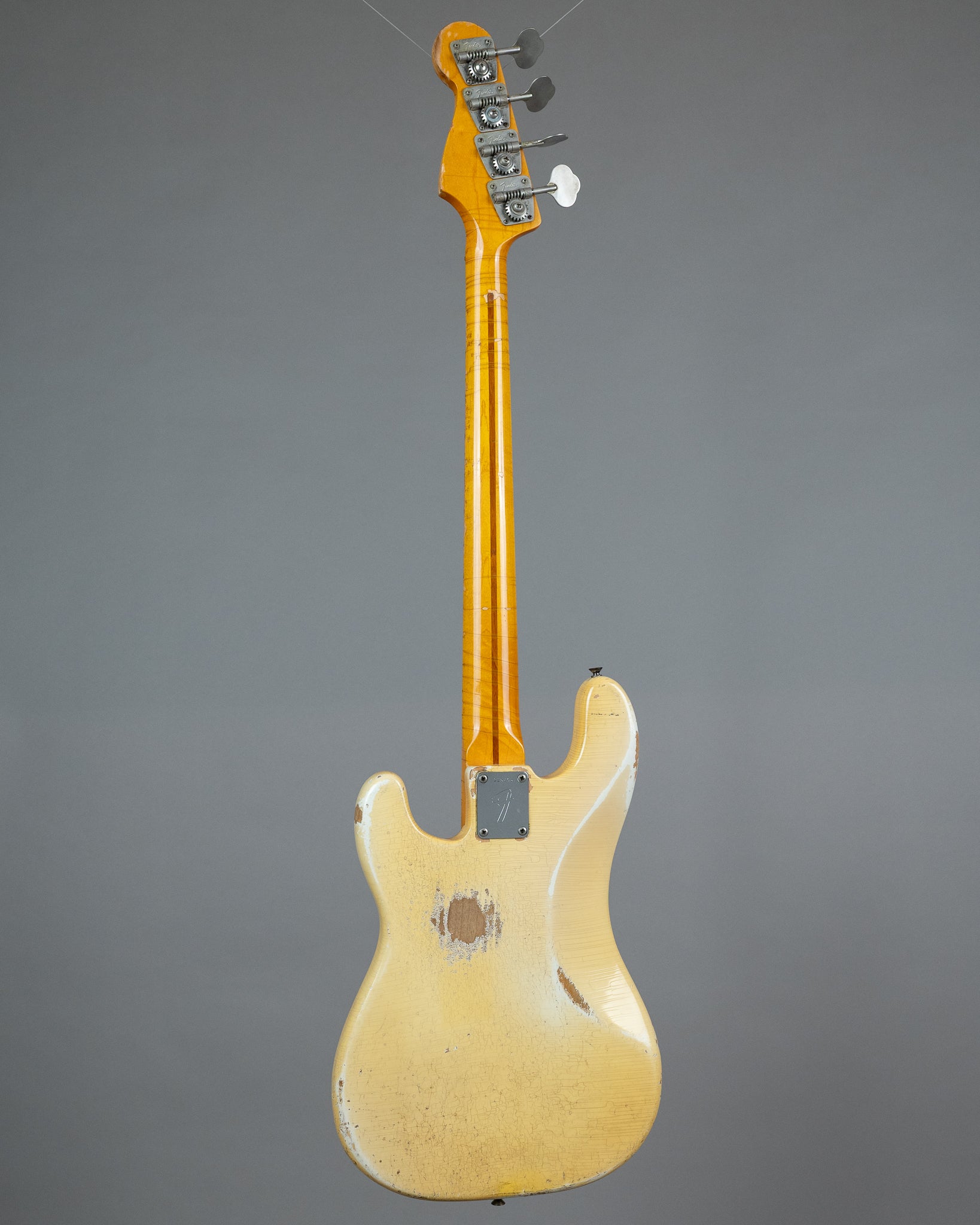 1971 Fender Precision Bass (USA, Olympic White, HSC)