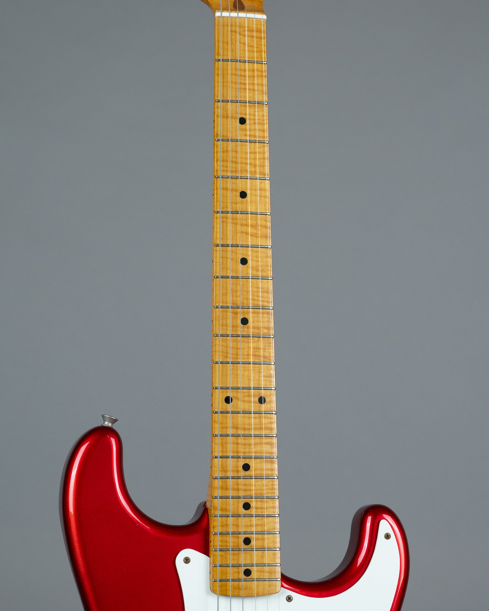 1994 Fender ST-57AS 40th Anniversary Foto Flame (Japan, Candy Apple Red)