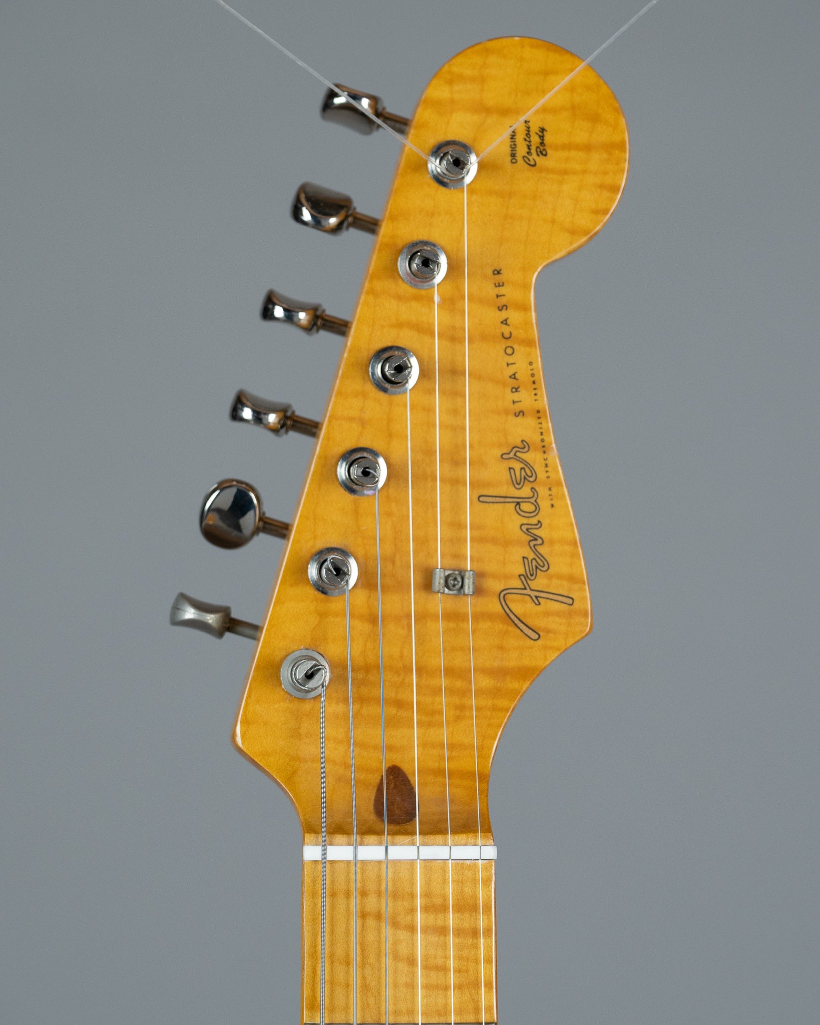 1994 Fender ST-57AS 40th Anniversary Foto Flame (Japan, Candy Apple Red)