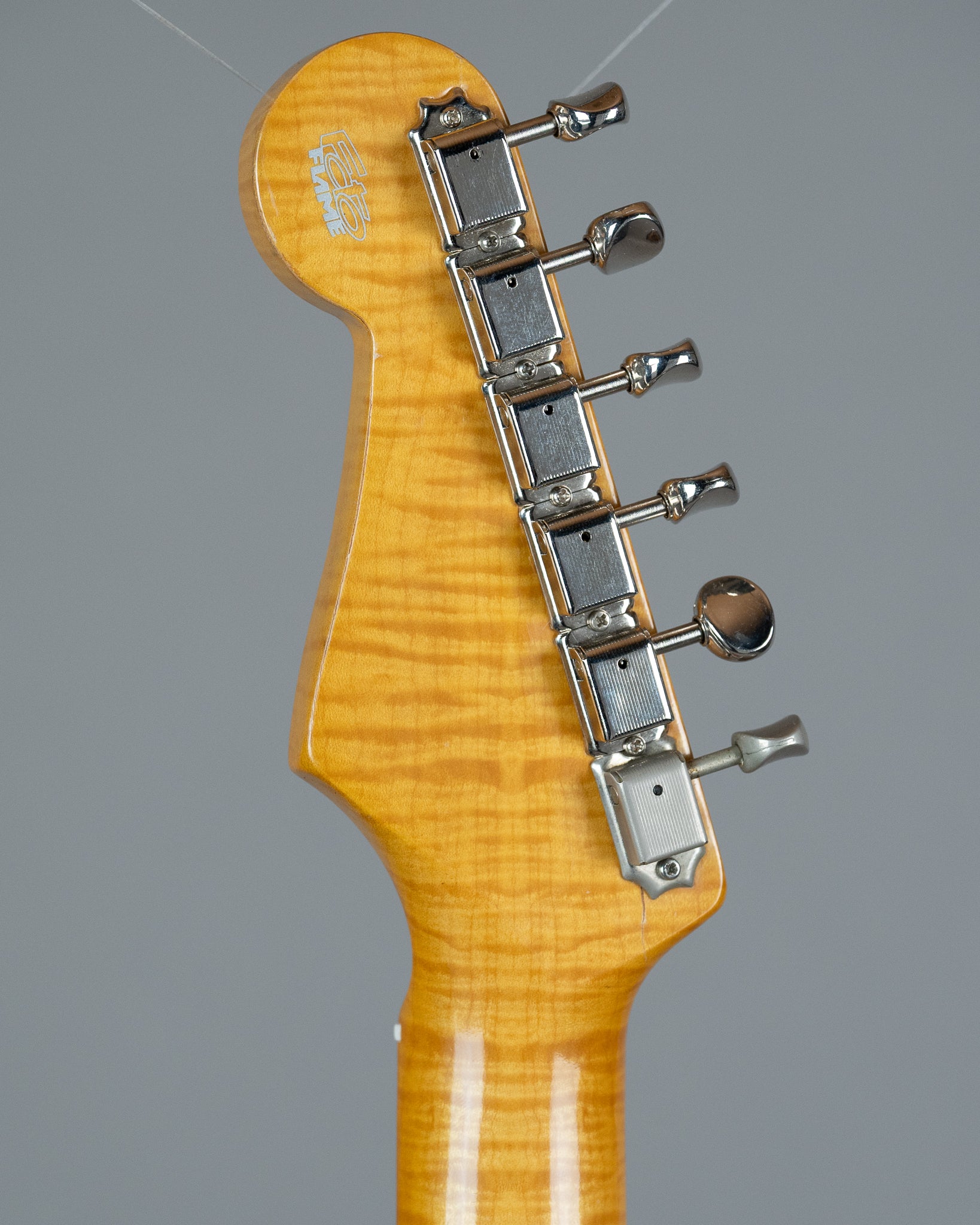 1994 Fender ST-57AS 40th Anniversary Foto Flame (Japan, Candy Apple Red)