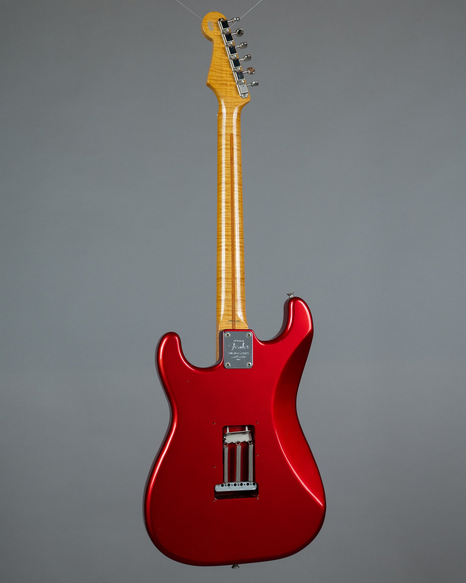 1994 Fender ST-57AS 40th Anniversary Foto Flame (Japan, Candy Apple Red)