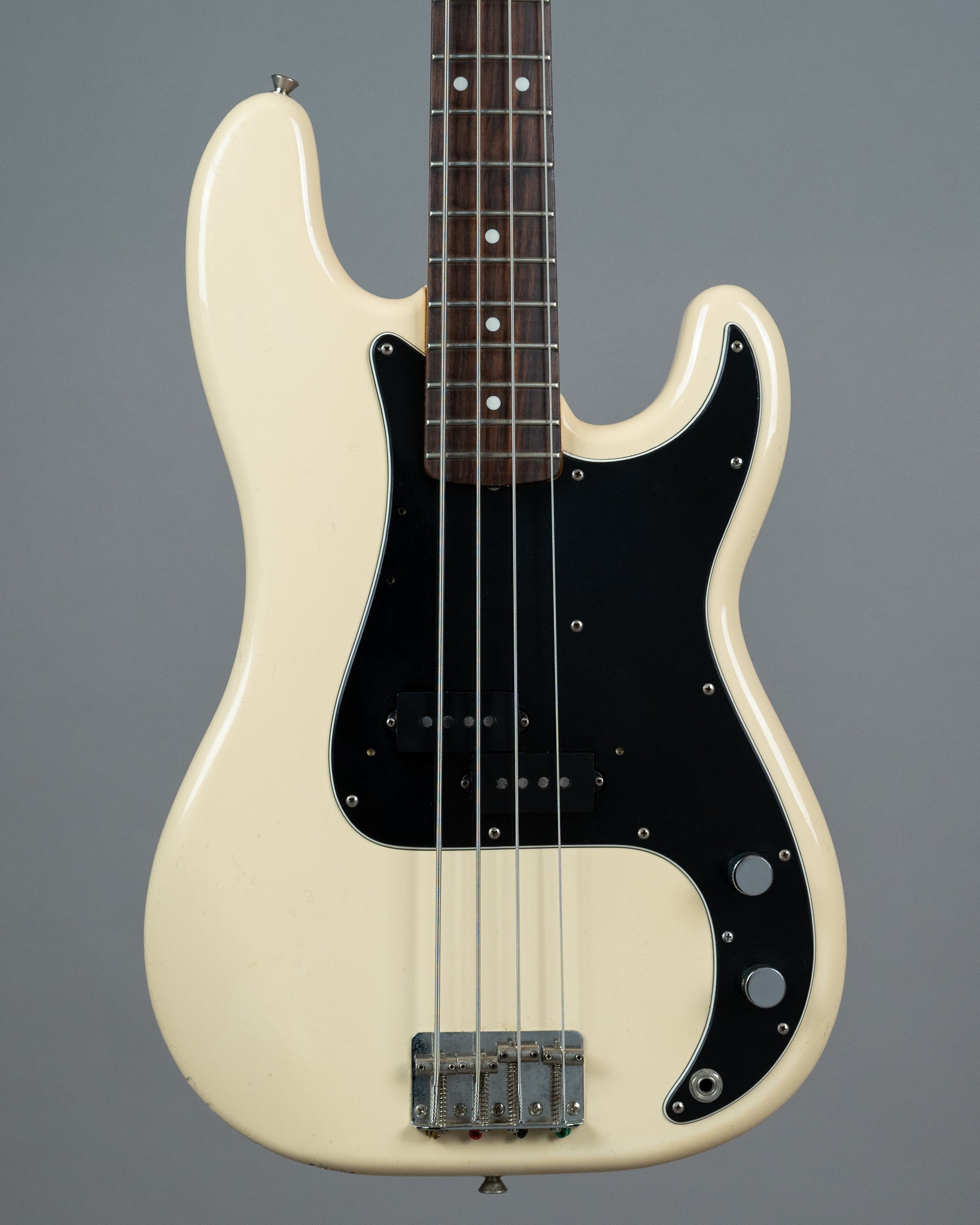 c1997 Fender 72 RI Precision Bass (Japan, Olympic White)