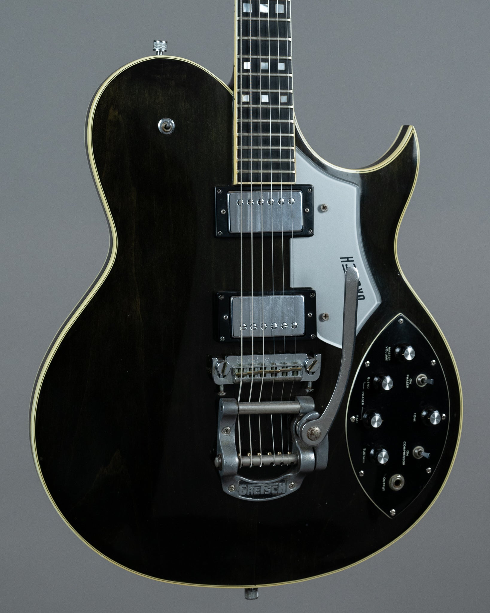1979 Gretsch 7681 Super Axe (USA, Ebony Stain, OHSC)