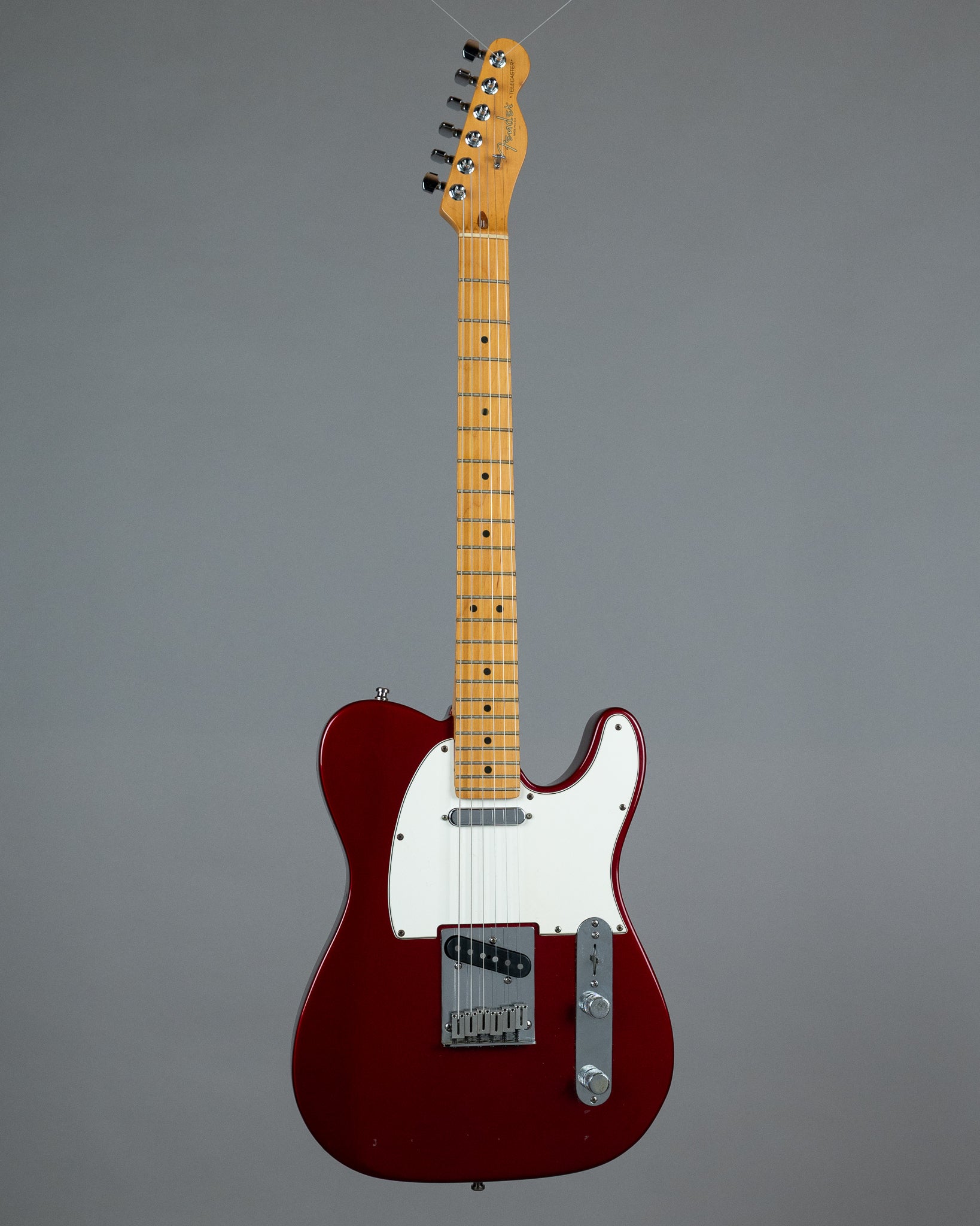 1996 Fender American Standard Telecaster (USA, Candy Apple Red, OHSC)