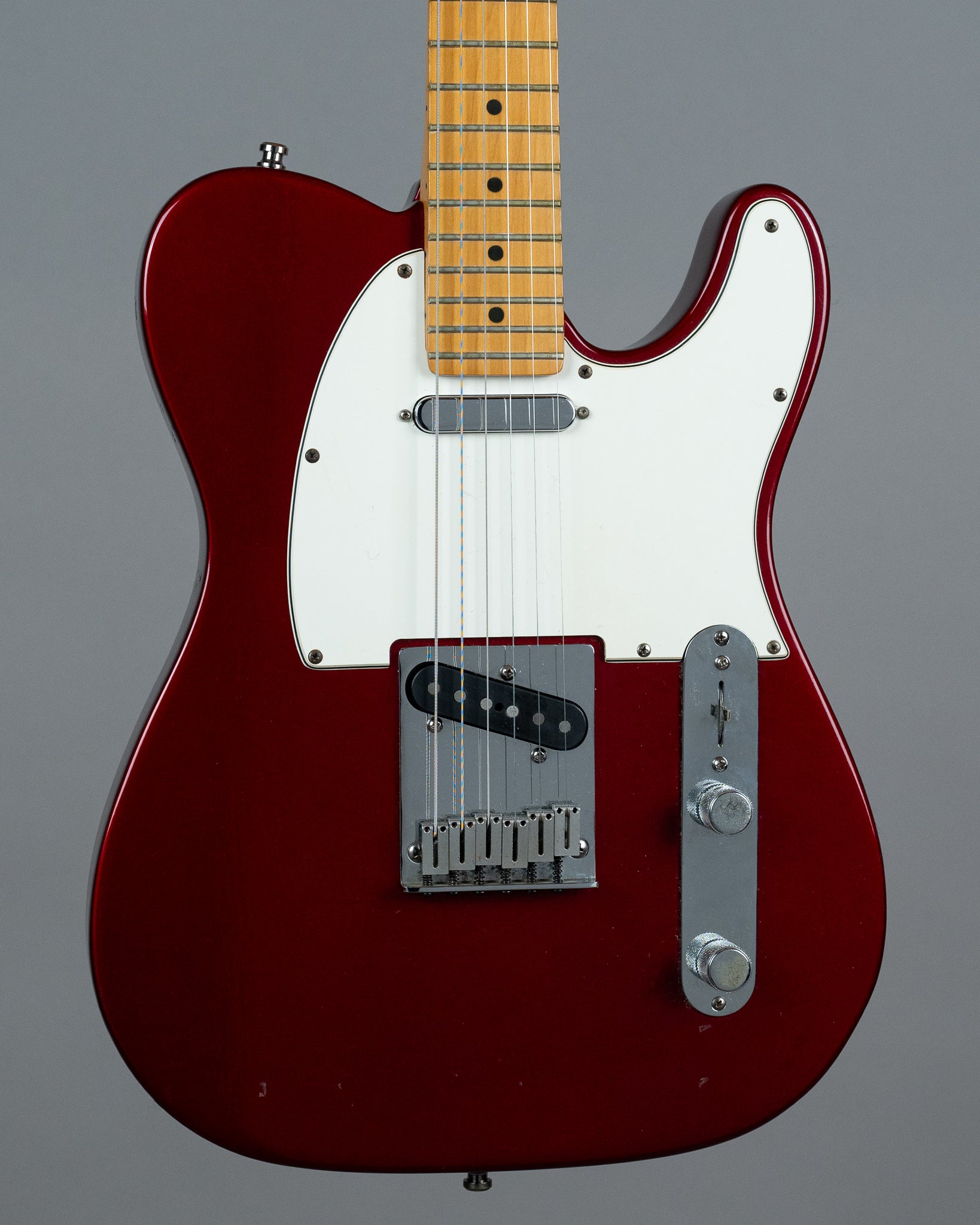 1996 Fender American Standard Telecaster (USA, Candy Apple Red, OHSC)