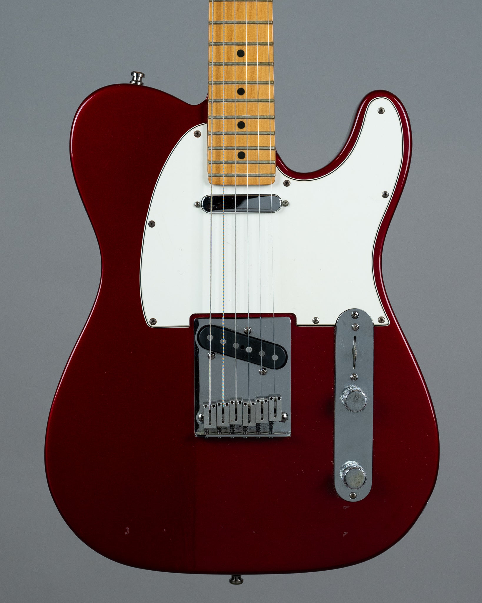 1996 Fender American Standard Telecaster (USA, Candy Apple Red, OHSC)