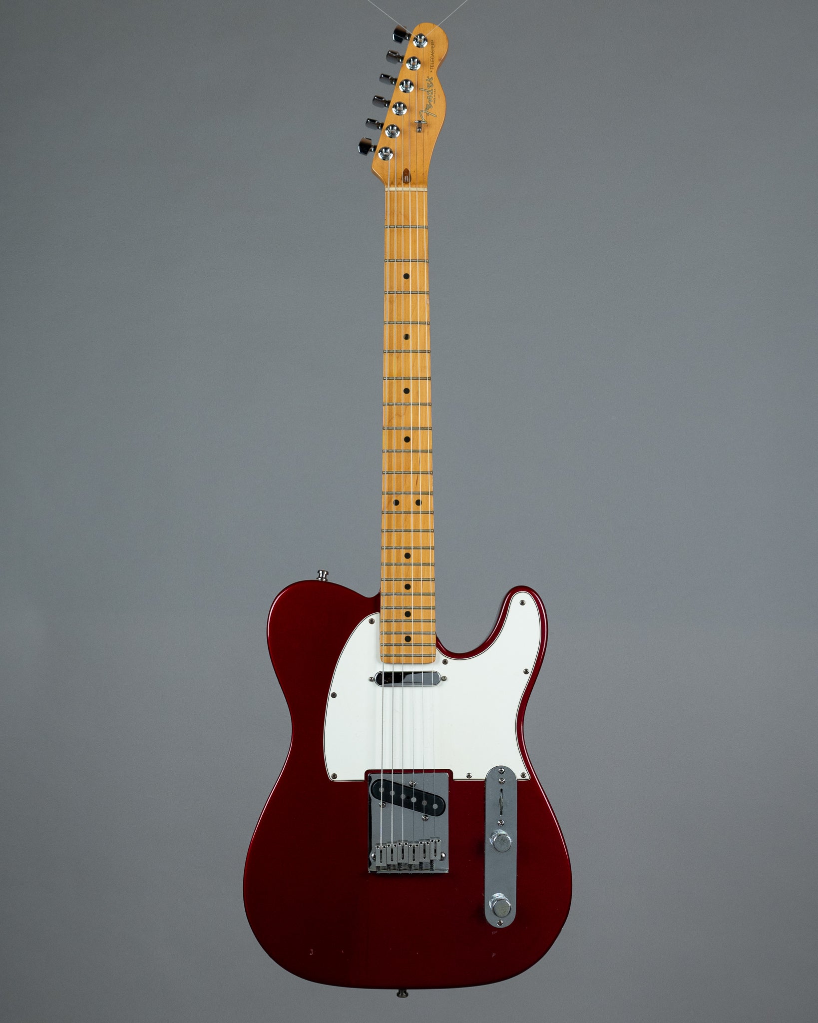 1996 Fender American Standard Telecaster (USA, Candy Apple Red, OHSC)