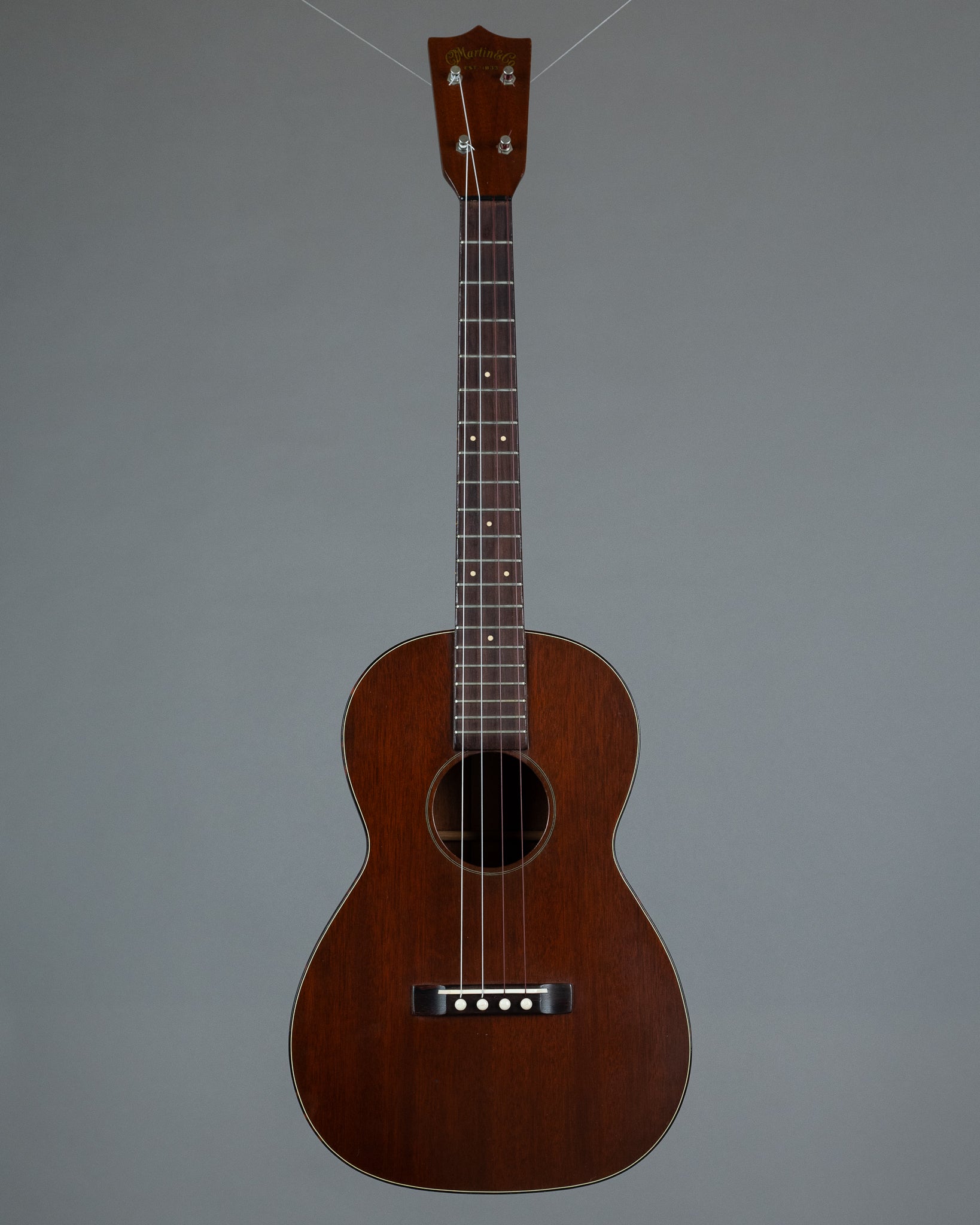 c1960s Martin Style 51 Baritone Ukulele (USA, Mahogany, OHSC)