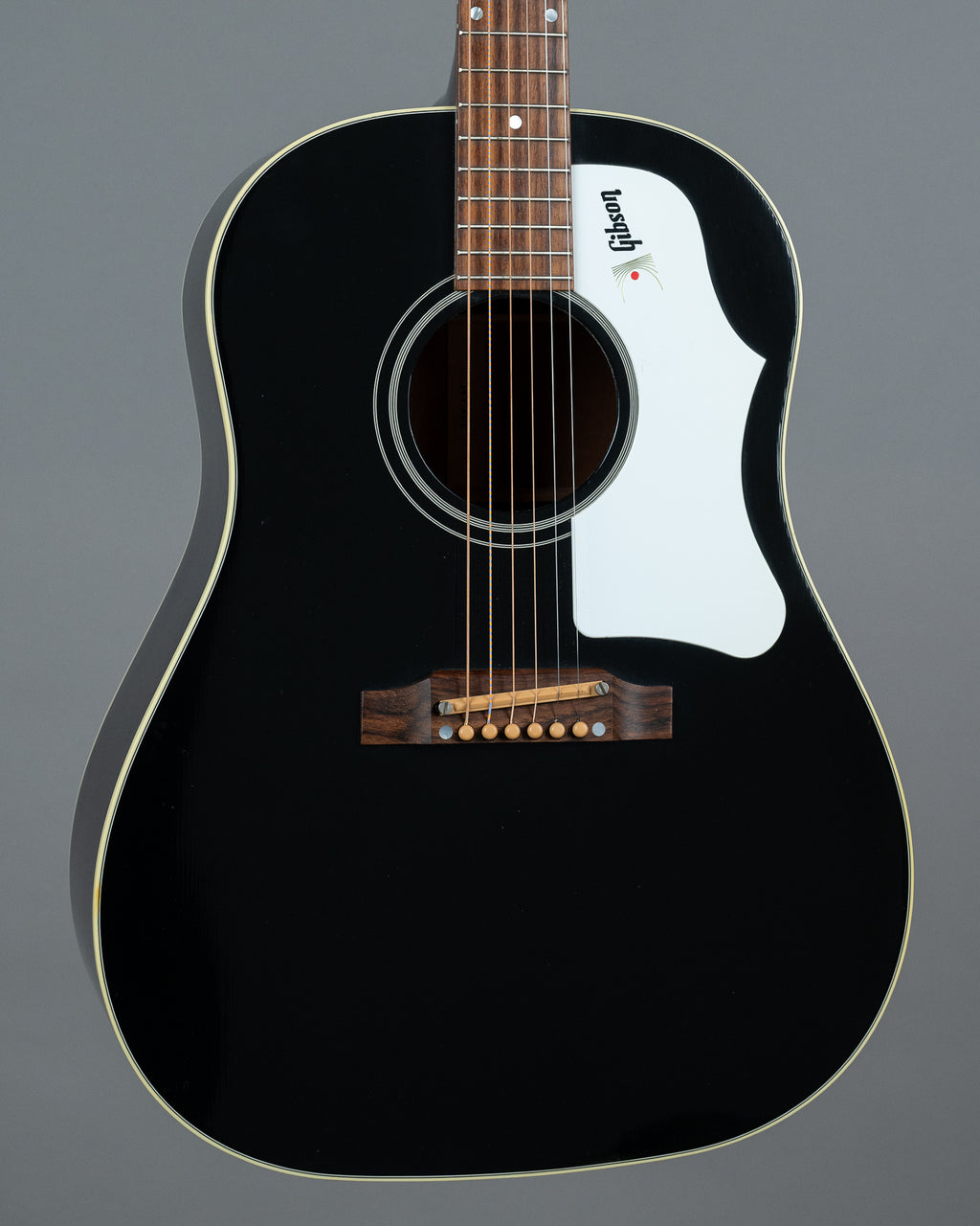 2018 Gibson Custom Shop 1960 J-45 ADJ (USA, Ebony, COA, OHSC)
