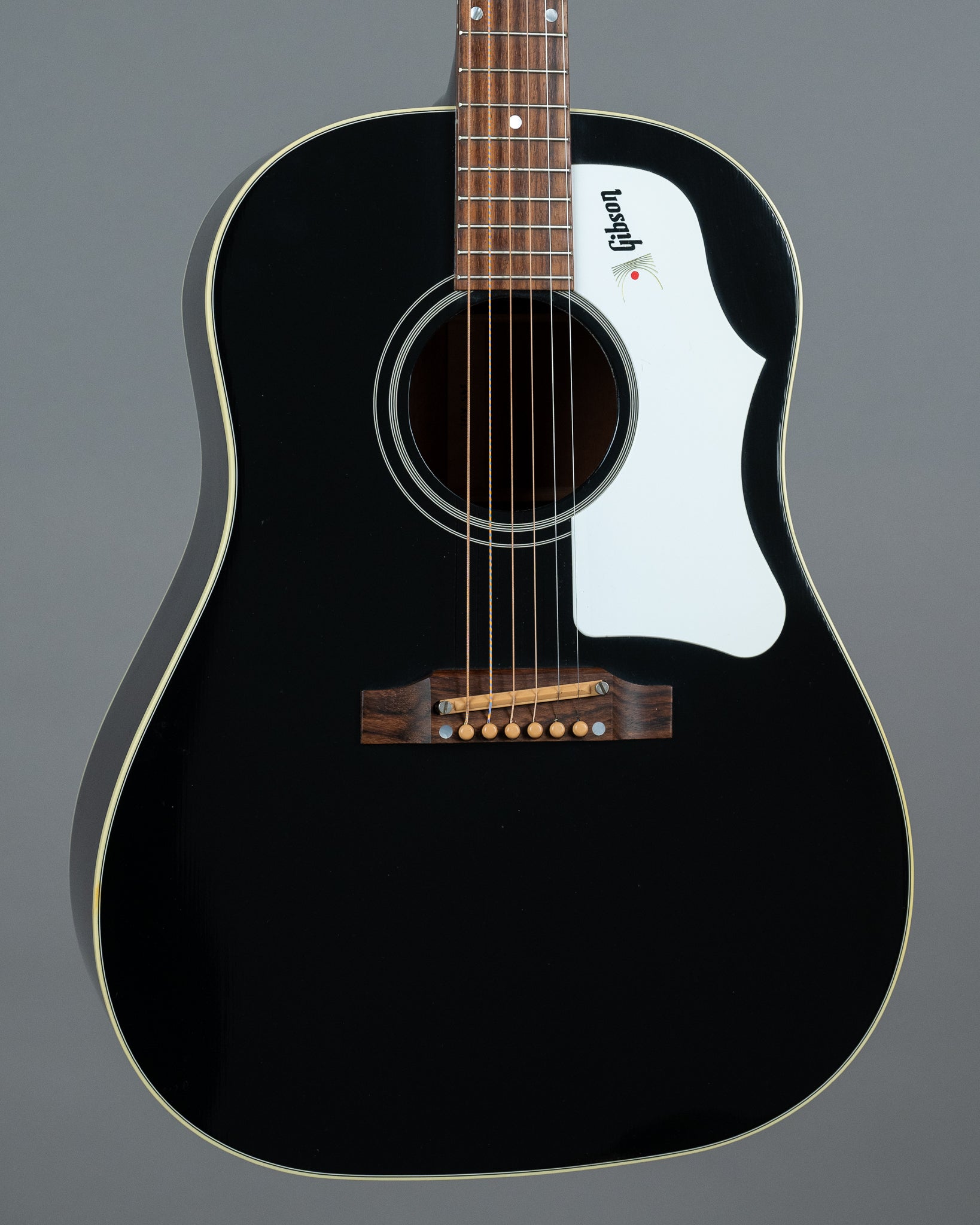 2018 Gibson Custom Shop 1960 J-45 ADJ (USA, Ebony, COA, OHSC)