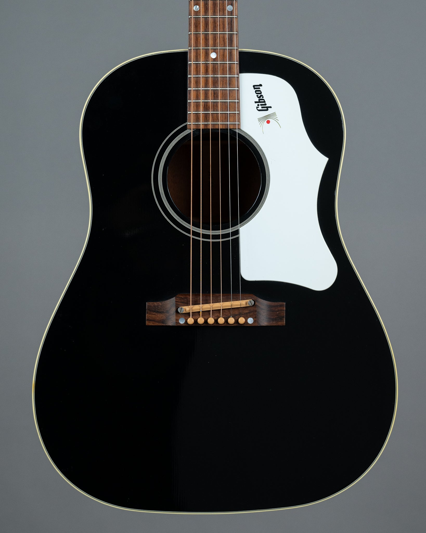 2018 Gibson Custom Shop 1960 J-45 ADJ (USA, Ebony, COA, OHSC)