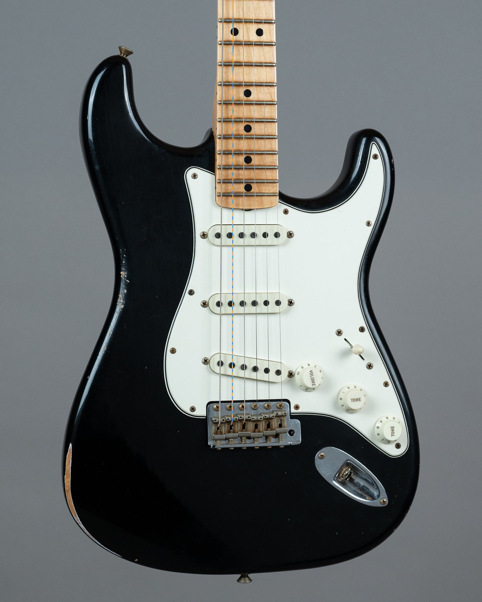 2022 Fender Custom Shop Ltd Ed.1968 Strat Relic (USA, Black, OHSC)