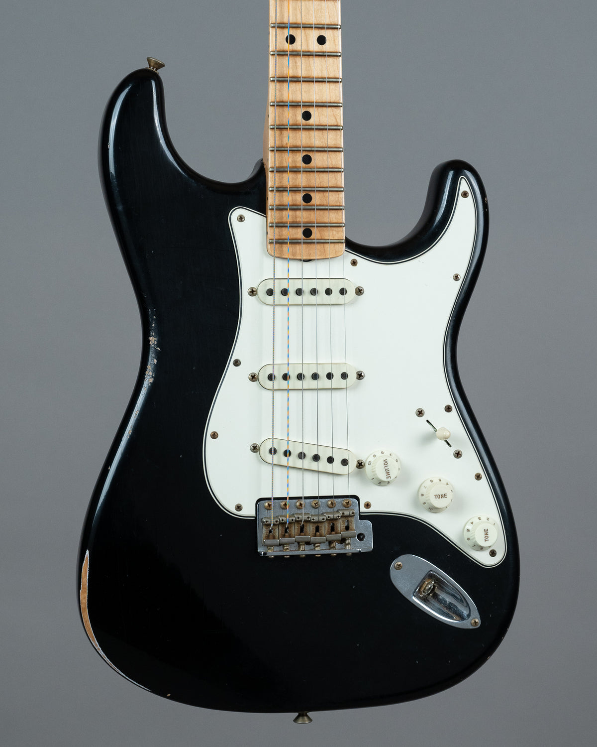 2022 Fender Custom Shop Ltd Ed.1968 Strat Relic (USA, Black, OHSC)
