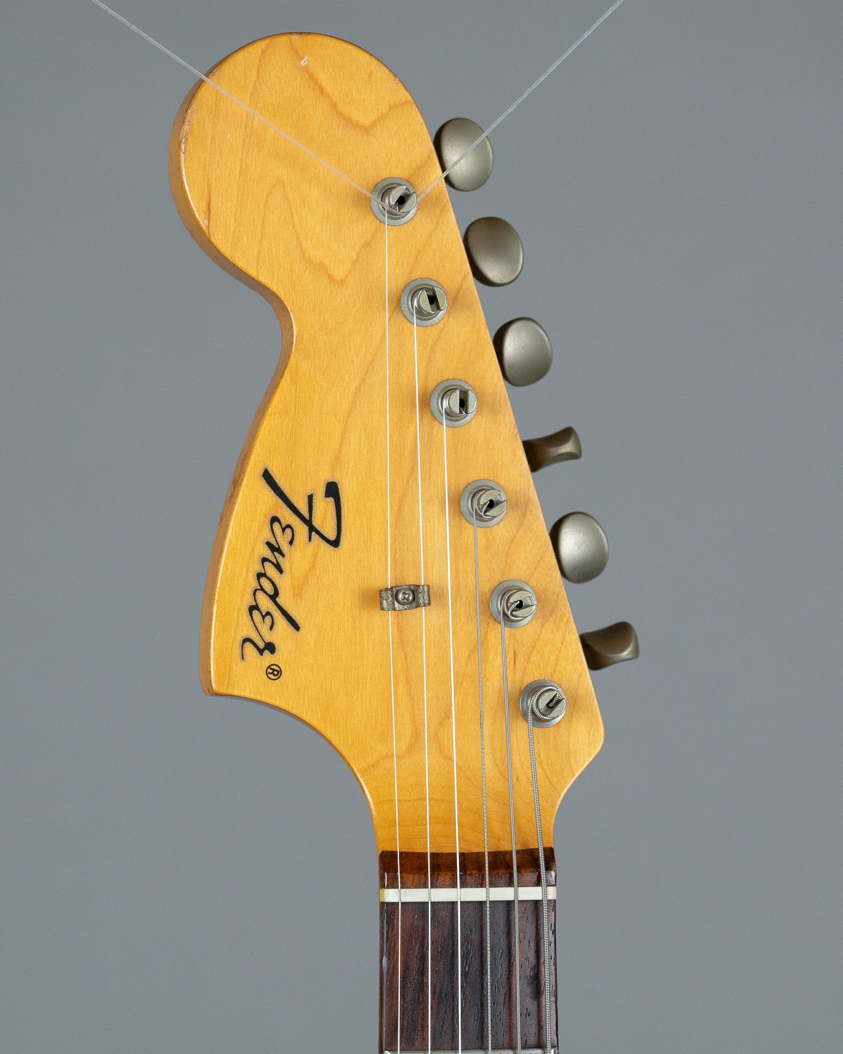 c1994 Fender MG-69 Mustang MOD Left Handed (Japan, Sunburst)