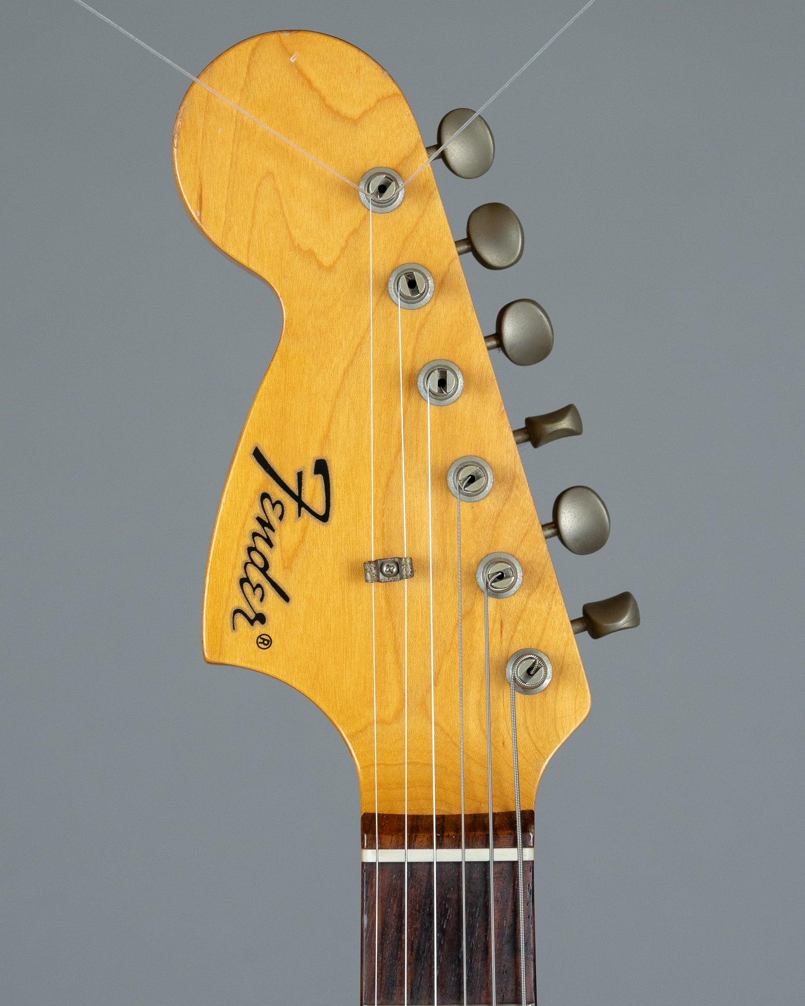 c1994 Fender MG-69 Mustang MOD Left Handed (Japan, Sunburst)