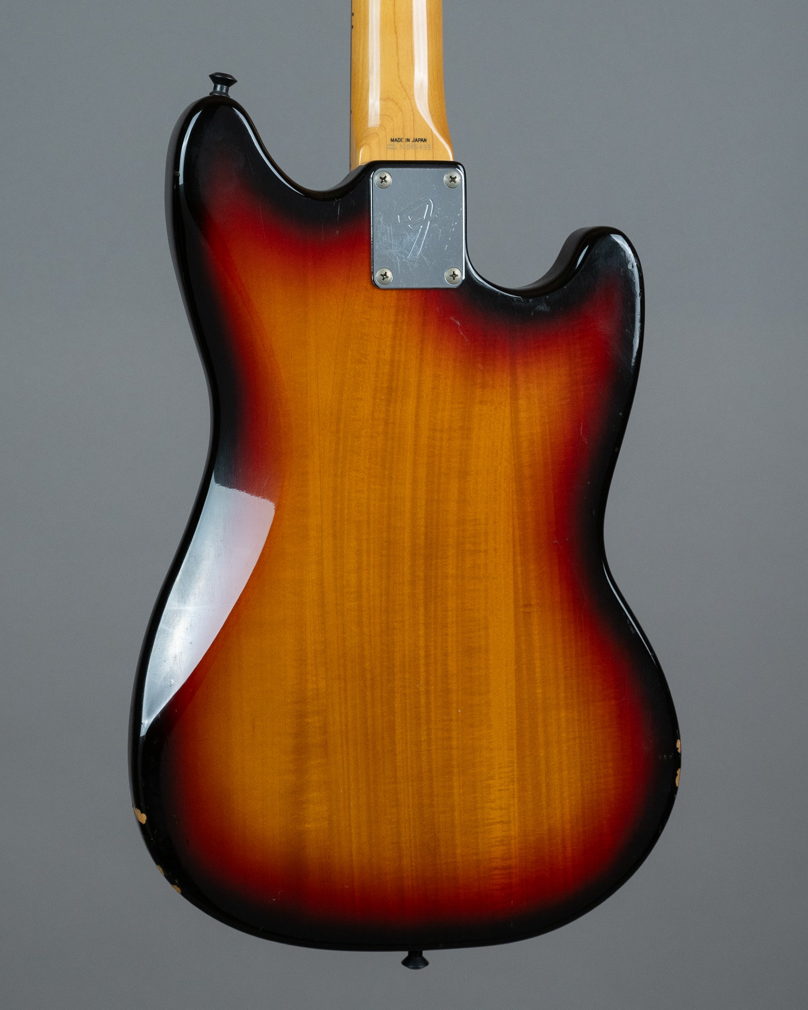 c1994 Fender MG-69 Mustang MOD Left Handed (Japan, Sunburst)