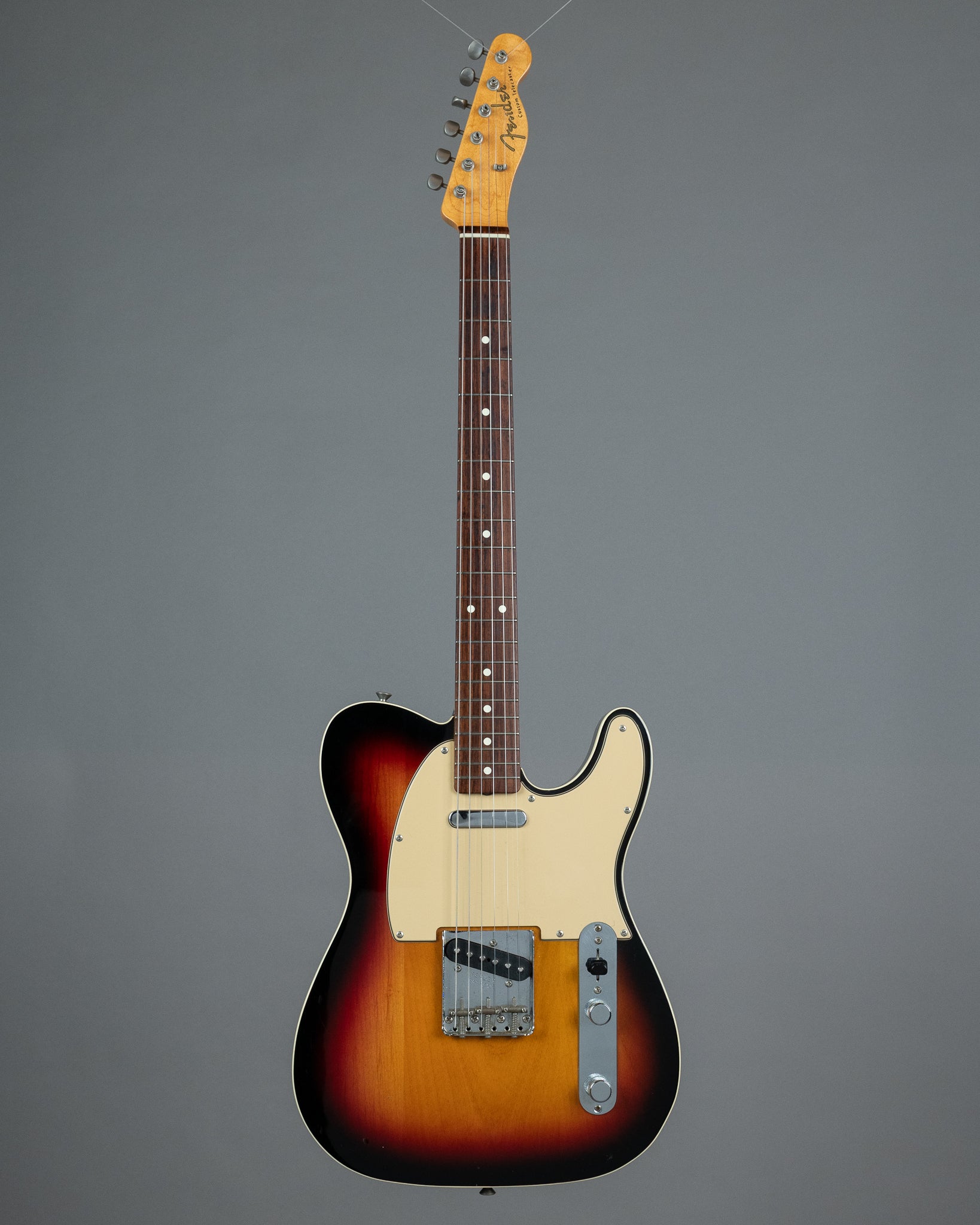 2005 Fender American Vintage Custom Telecaster '62 Re-Issue (USA, Sunburst, OHSC)