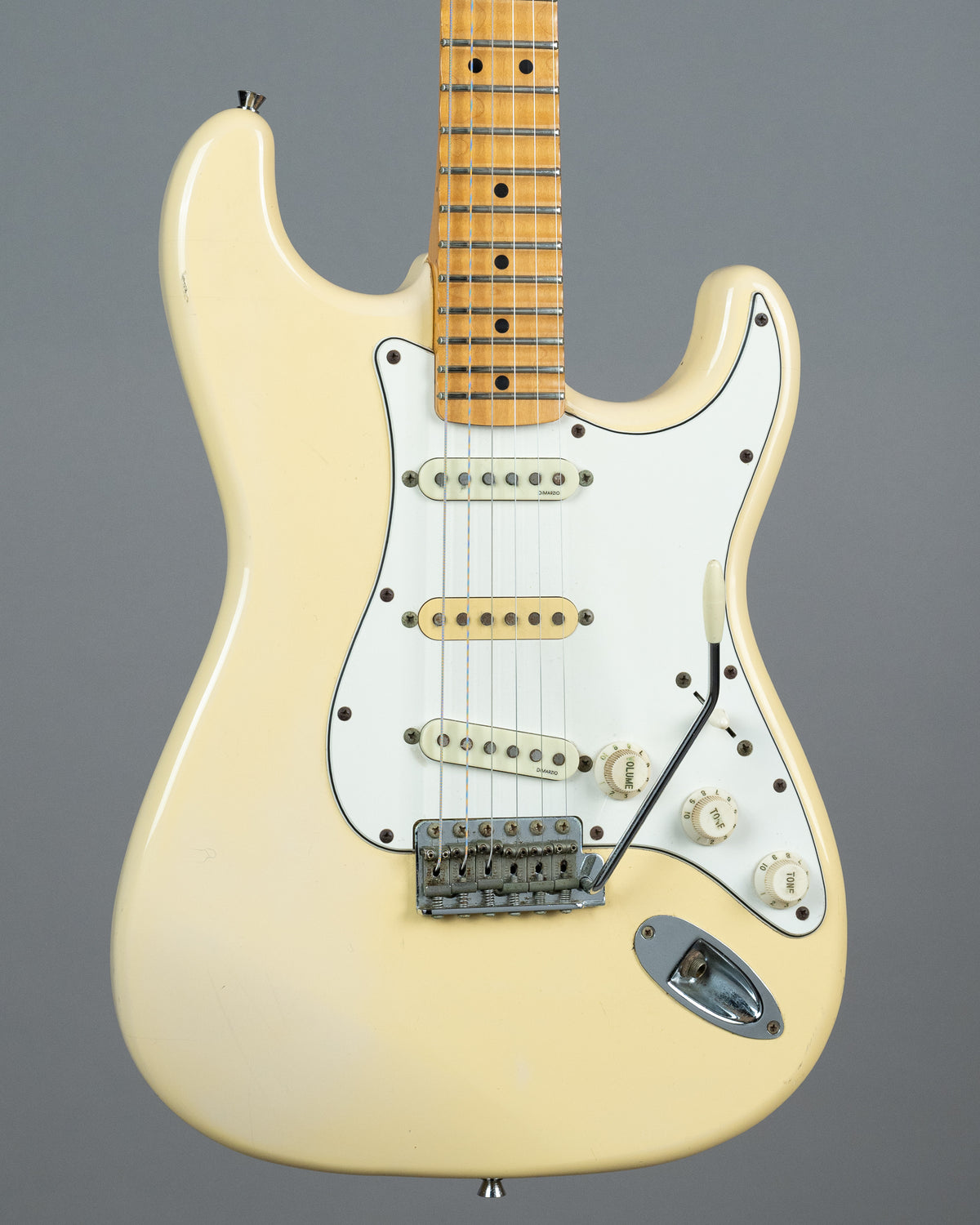 1995 Fender ST-72YM 'Yngwie Malmsteen' Custom Edition Stratocaster (Japan, Yellow White)