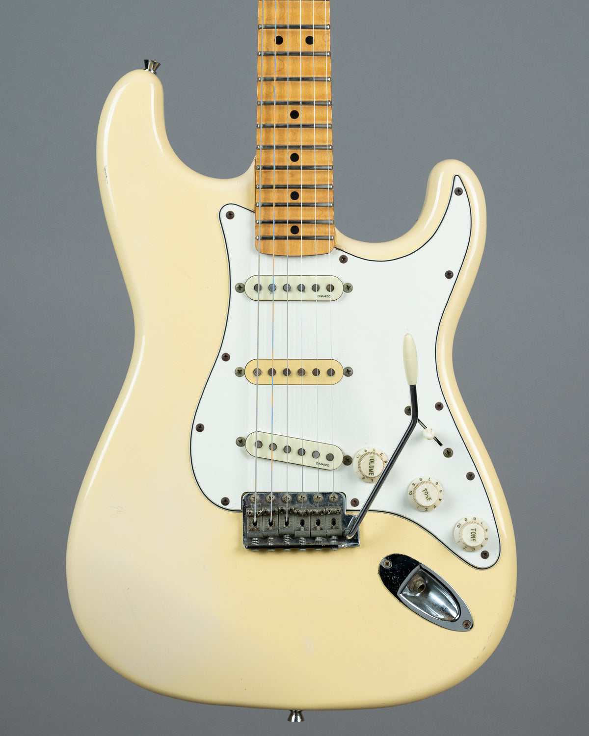 1995 Fender ST-72YM 'Yngwie Malmsteen' Custom Edition Stratocaster (Japan, Yellow White)