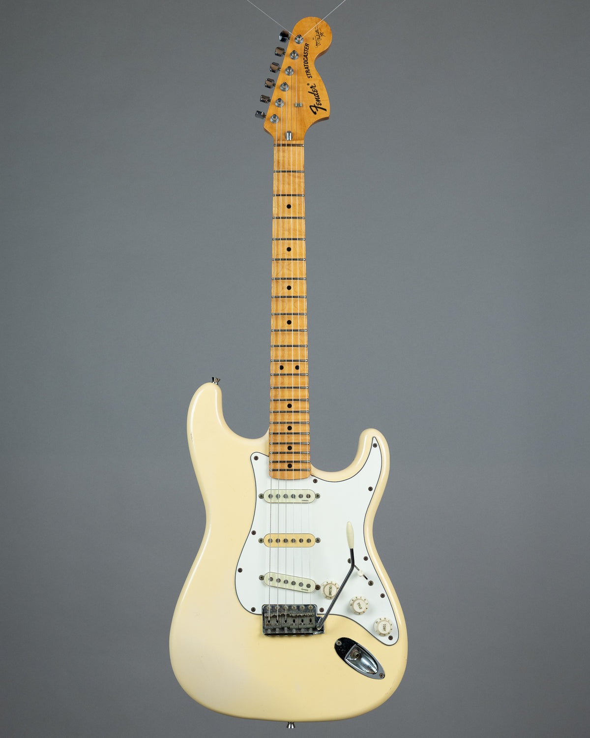 1995 Fender ST-72YM 'Yngwie Malmsteen' Custom Edition Stratocaster (Japan, Yellow White)