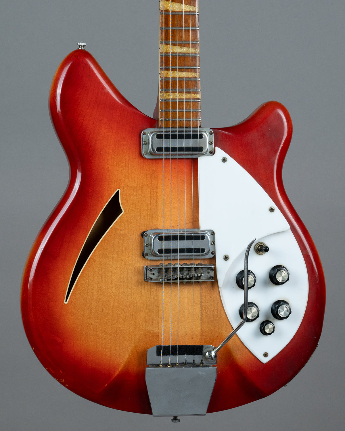 1966 Rickenbacker 365 FG (USA, Fireglo, Silver Rickenbacker HC)