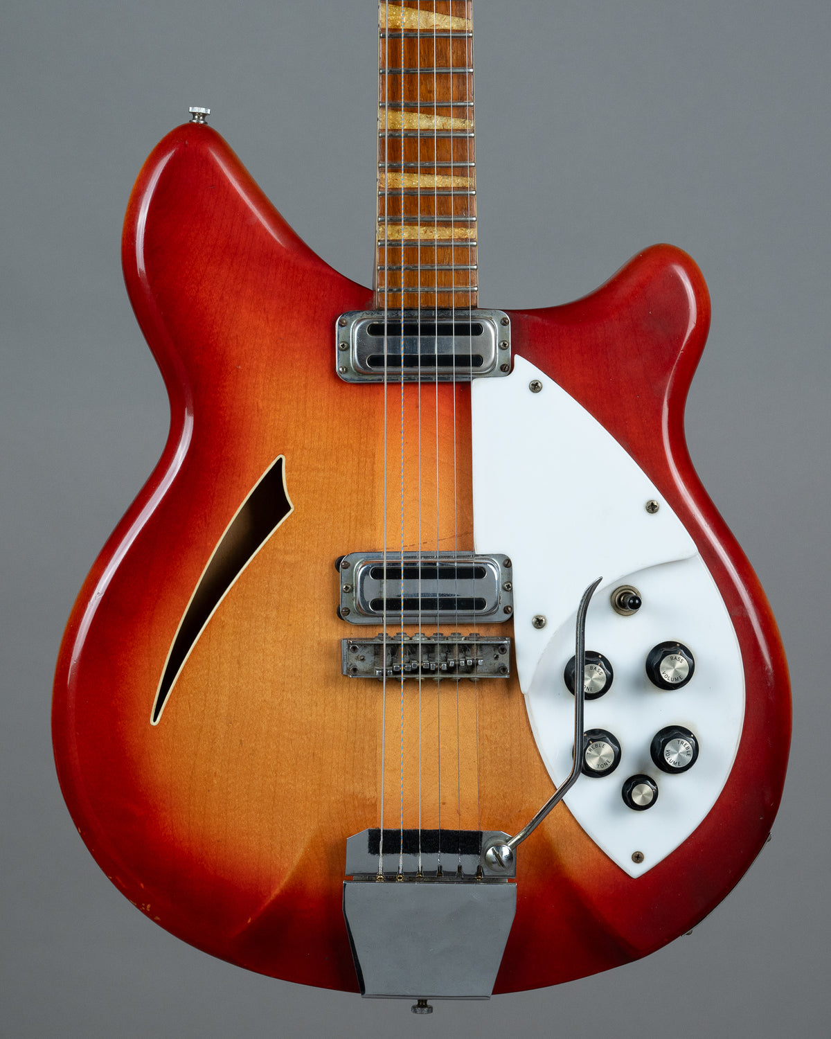 1966 Rickenbacker 365 FG (USA, Fireglo, Silver Rickenbacker HC)