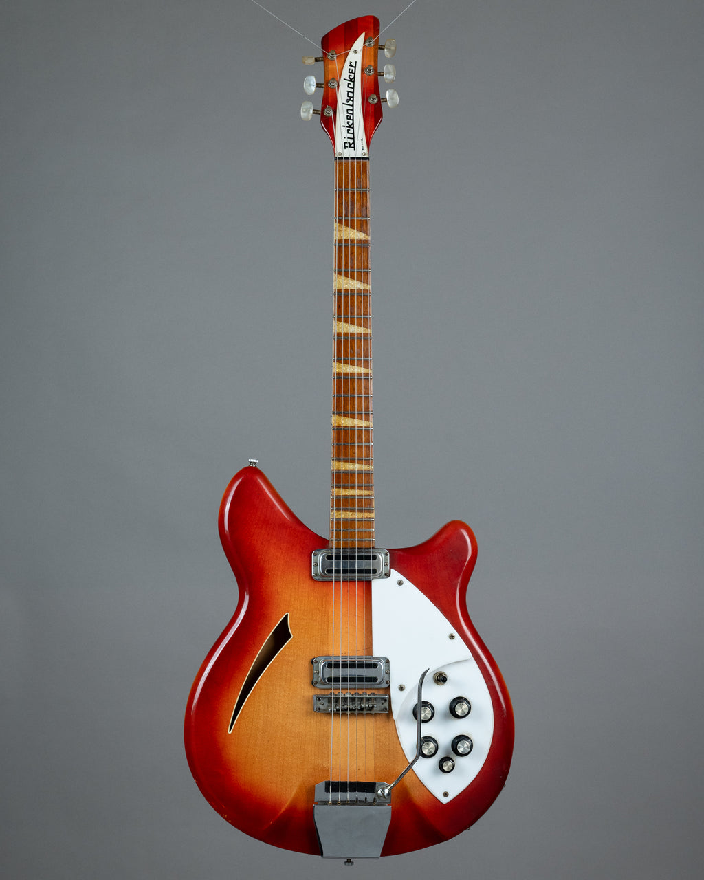 1966 Rickenbacker 365 FG (USA, Fireglo, Silver Rickenbacker HC)