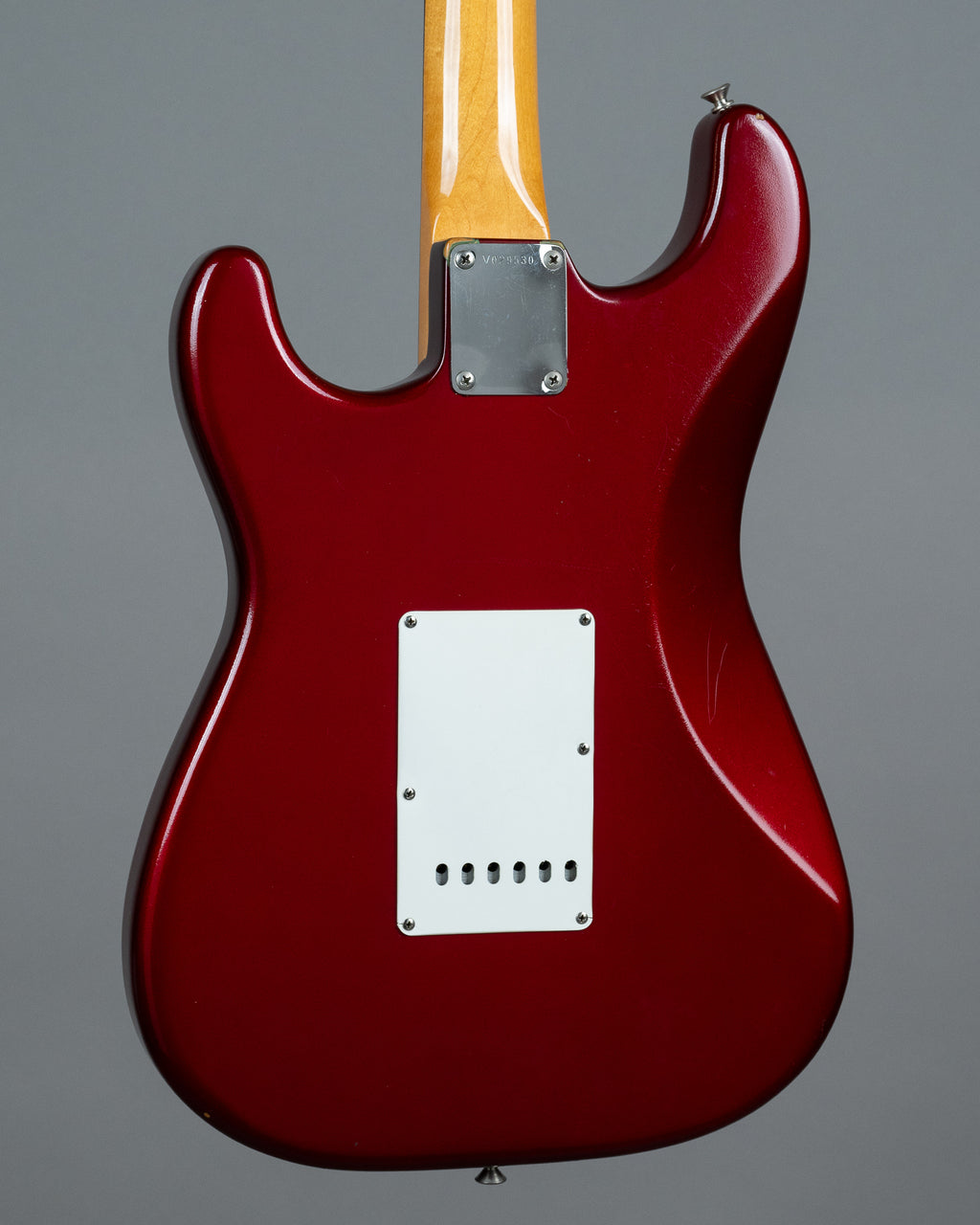 1988 Fender American Vintage '62RI Stratocaster (USA, Candy Apple Red Refin, Fender HC)