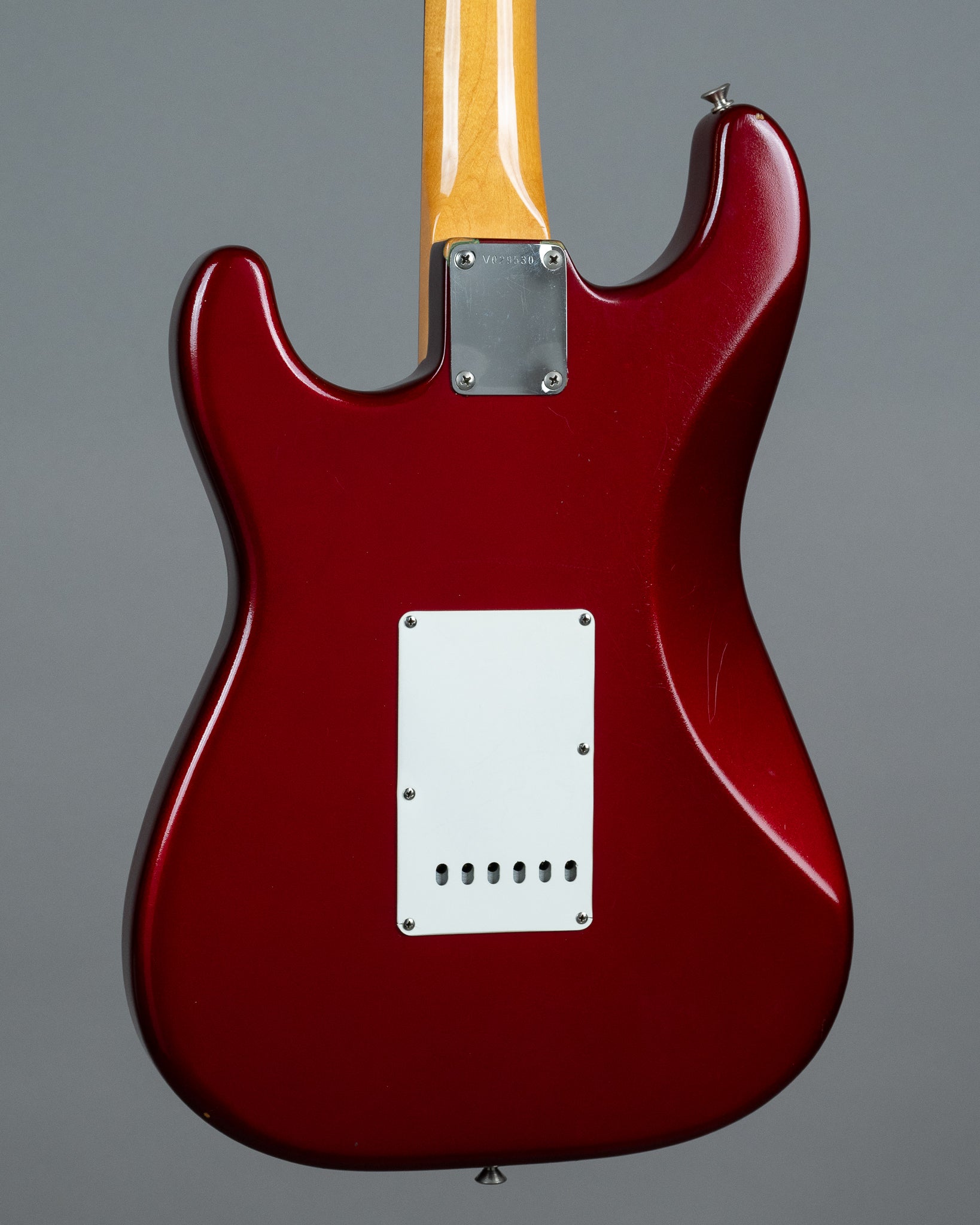 1988 Fender American Vintage '62RI Stratocaster (USA, Candy Apple Red Refin, Fender HC)