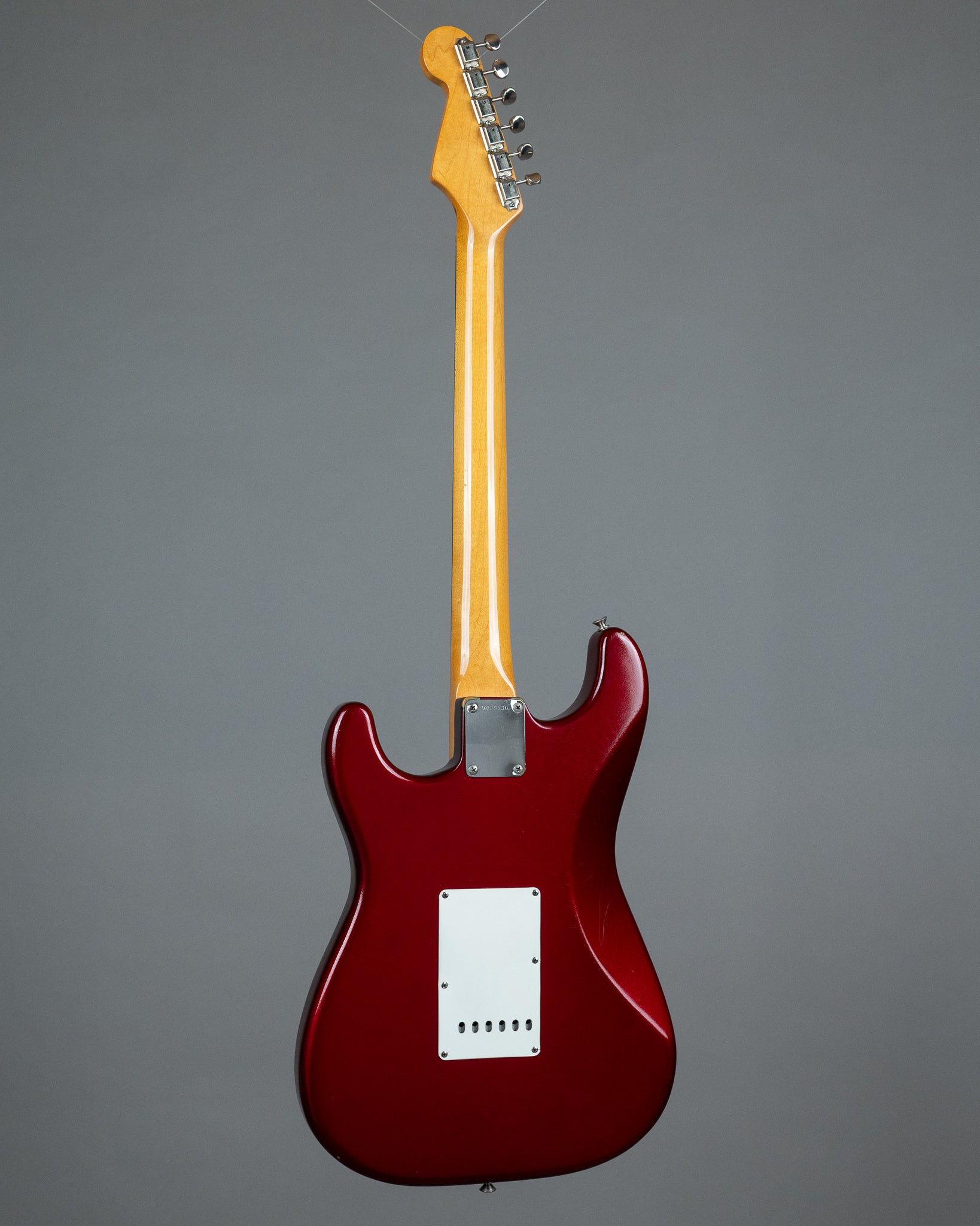 1988 Fender American Vintage '62RI Stratocaster (USA, Candy Apple Red Refin, Fender HC)