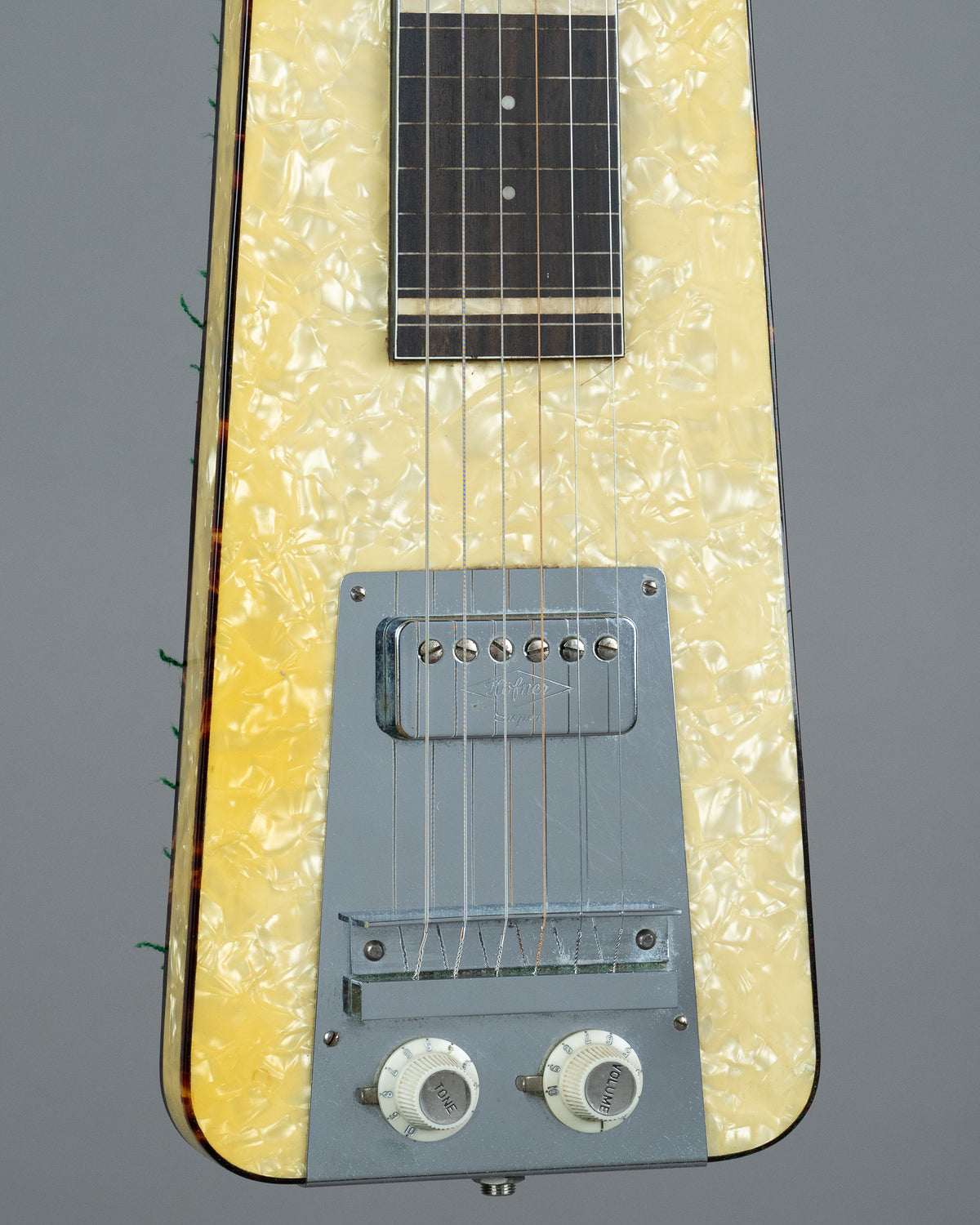 c1965 Hofner 'Hawaiian Artist' 115 Lap Steel (West Germany, Pearloid, OHSC)