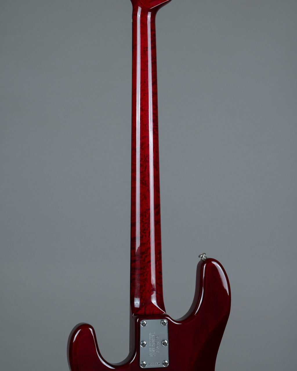 2006 Ernie Ball Music Man 30th Anniversary Stingray 4 (USA, Crimson Transparent, OHSC)
