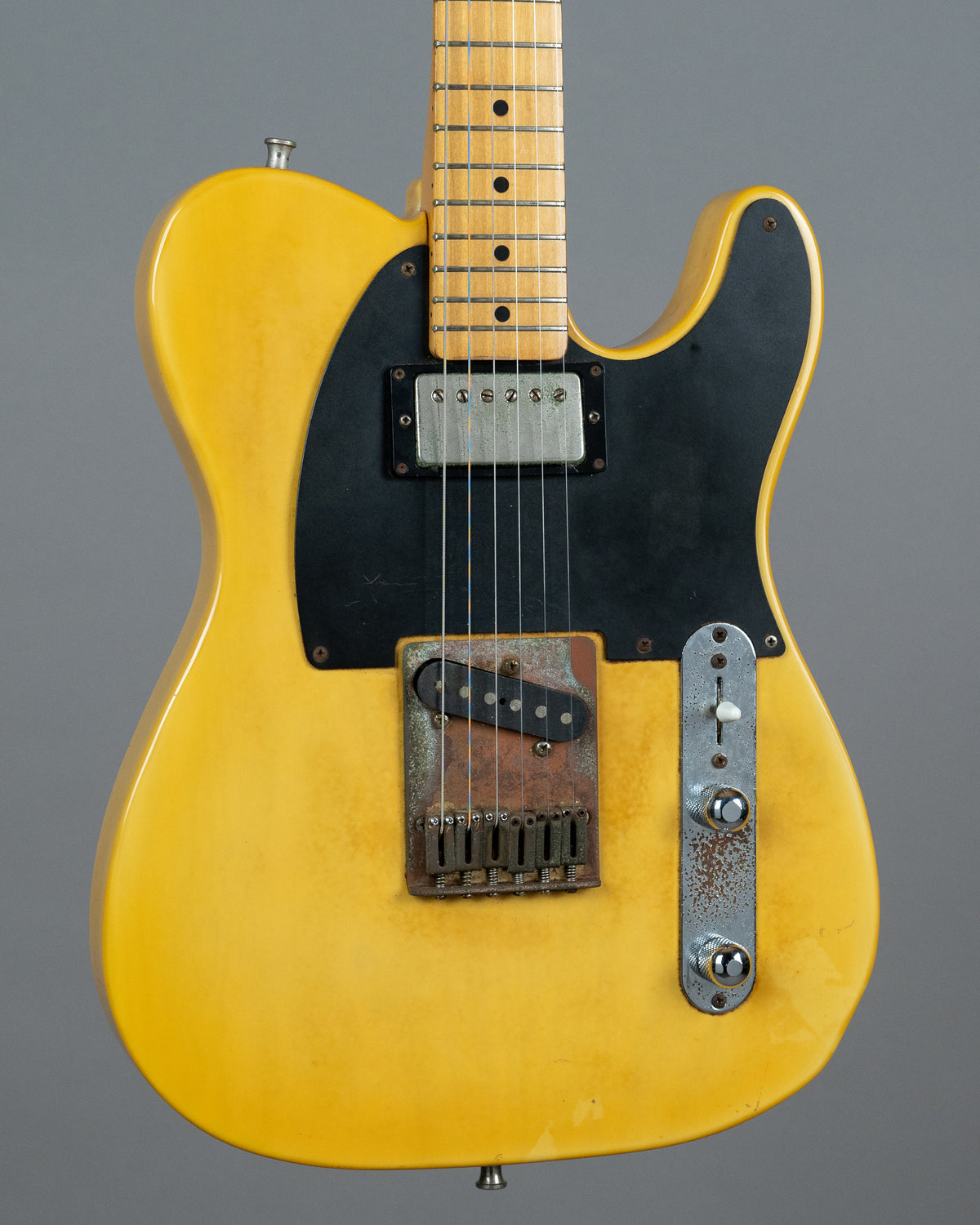 c1990 Fender TL52-65SPL Telecaster 'Micawber' (Japan, Butterscotch)