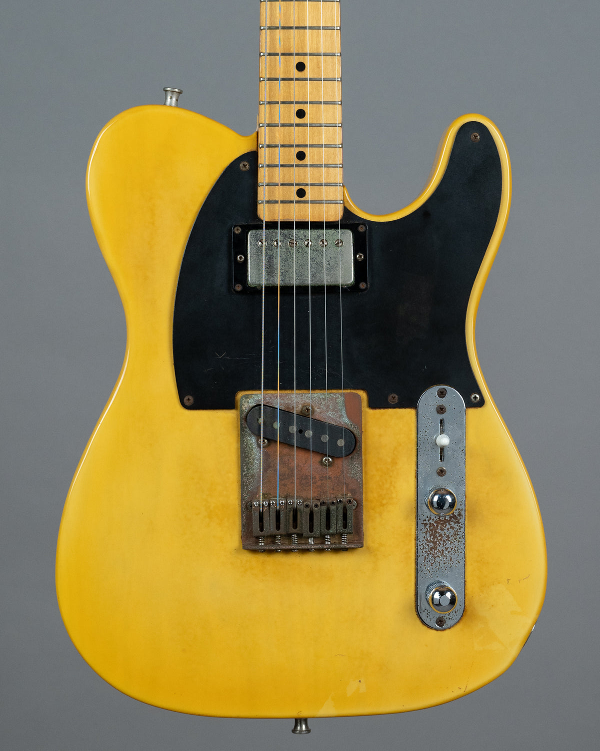 c1990 Fender TL52-65SPL Telecaster 'Micawber' (Japan, Butterscotch)