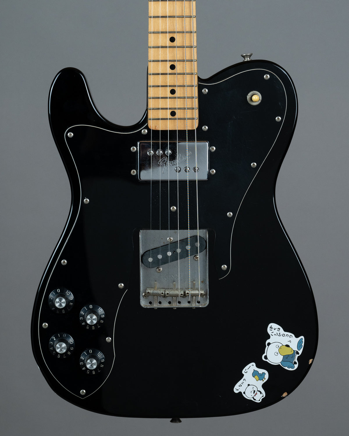 c1987 Fender TL72 Telecaster Custom Left Hand (Japan, Black)