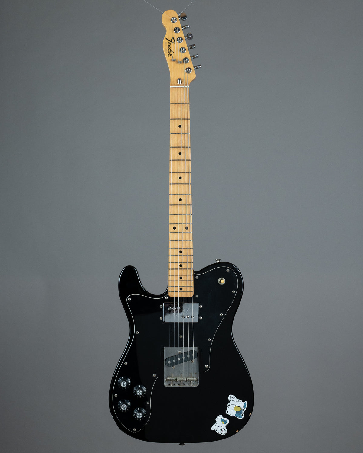 c1987 Fender TL72 Telecaster Custom Left Hand (Japan, Black)