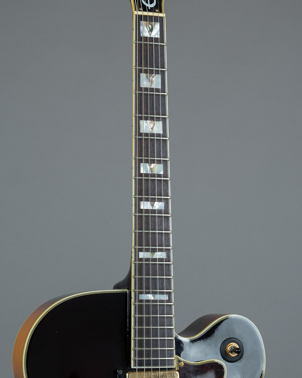 2000 Epiphone Broadway (Korea, Antique Sunburst, OHSC)