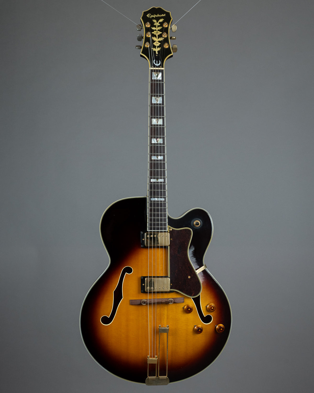 2000 Epiphone Broadway (Korea, Antique Sunburst, OHSC)