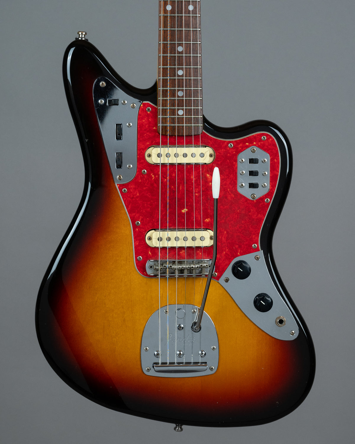 1996 Fender Jaguar JG-66-EX 'Export' (Japan, Sunburst, HSC)