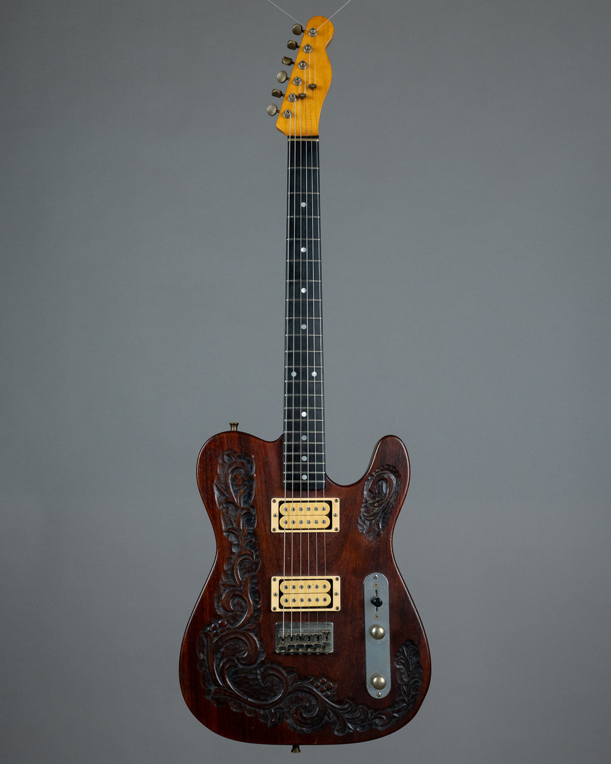 c1980s Custom Made T Style '自然の少年' (Japan, Stained Ash)