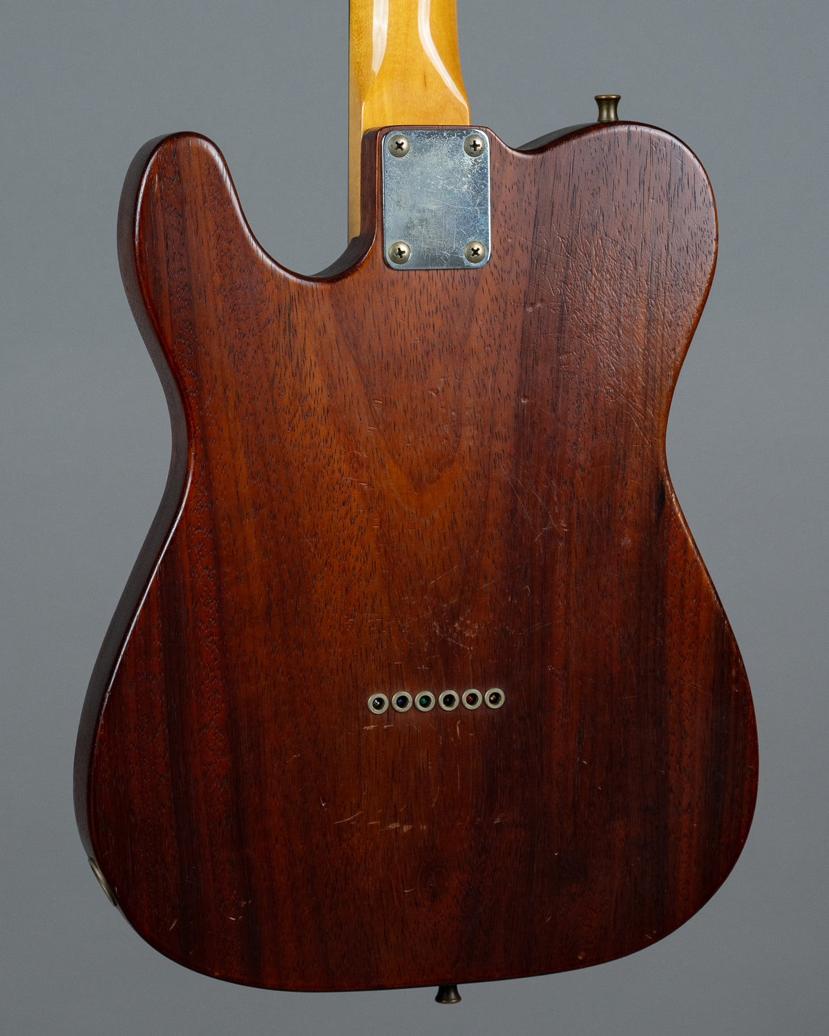 c1980s Custom Made T Style '自然の少年' (Japan, Stained Ash)