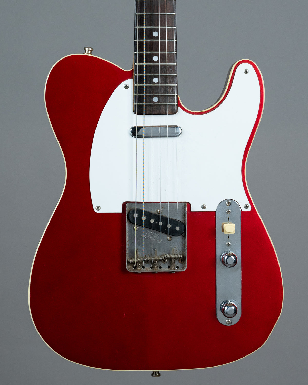 1986 Fender Esquire Custom (Japan, Candy Apple Red, HSC)