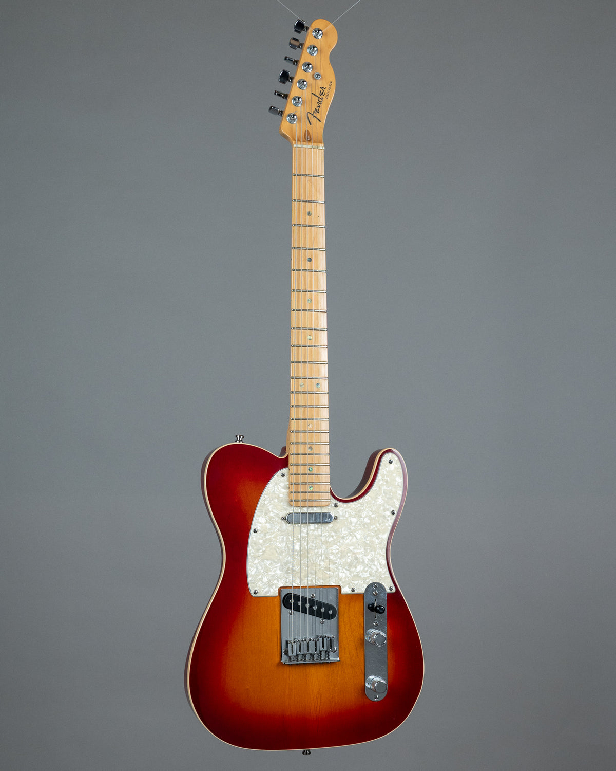 2005 Fender American Deluxe Telecaster (USA, Aged Cherry Sunburst, OHSC)