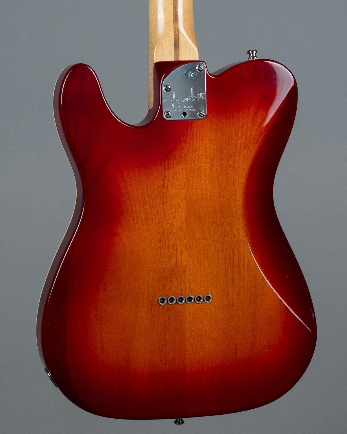 2005 Fender American Deluxe Telecaster (USA, Aged Cherry Sunburst, OHSC)