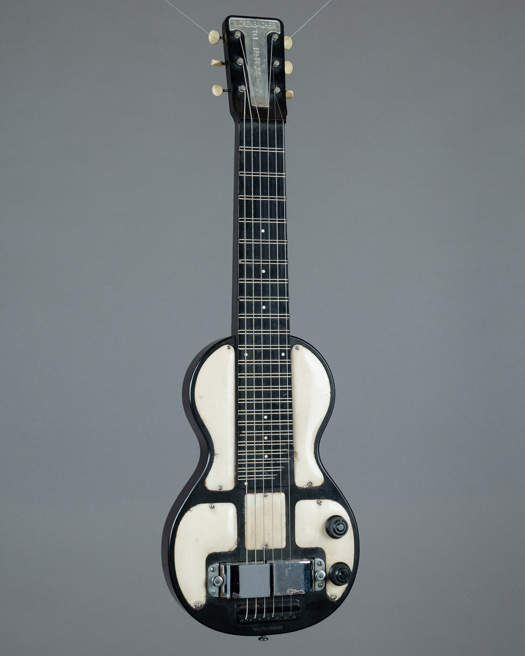 c1940s Rickenbacker Electro Model B  'Panda'  Lap Steel (USA, Black)