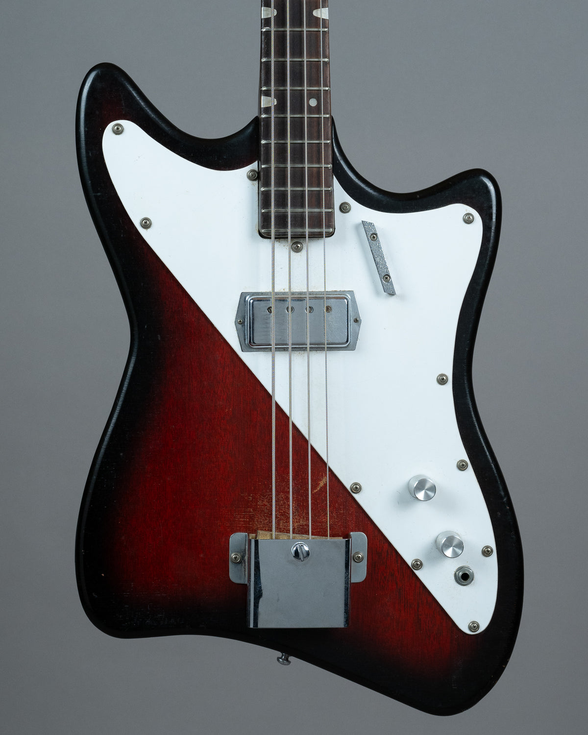c1967 Guyatone EB-8 (Japan, Cherry Burst)