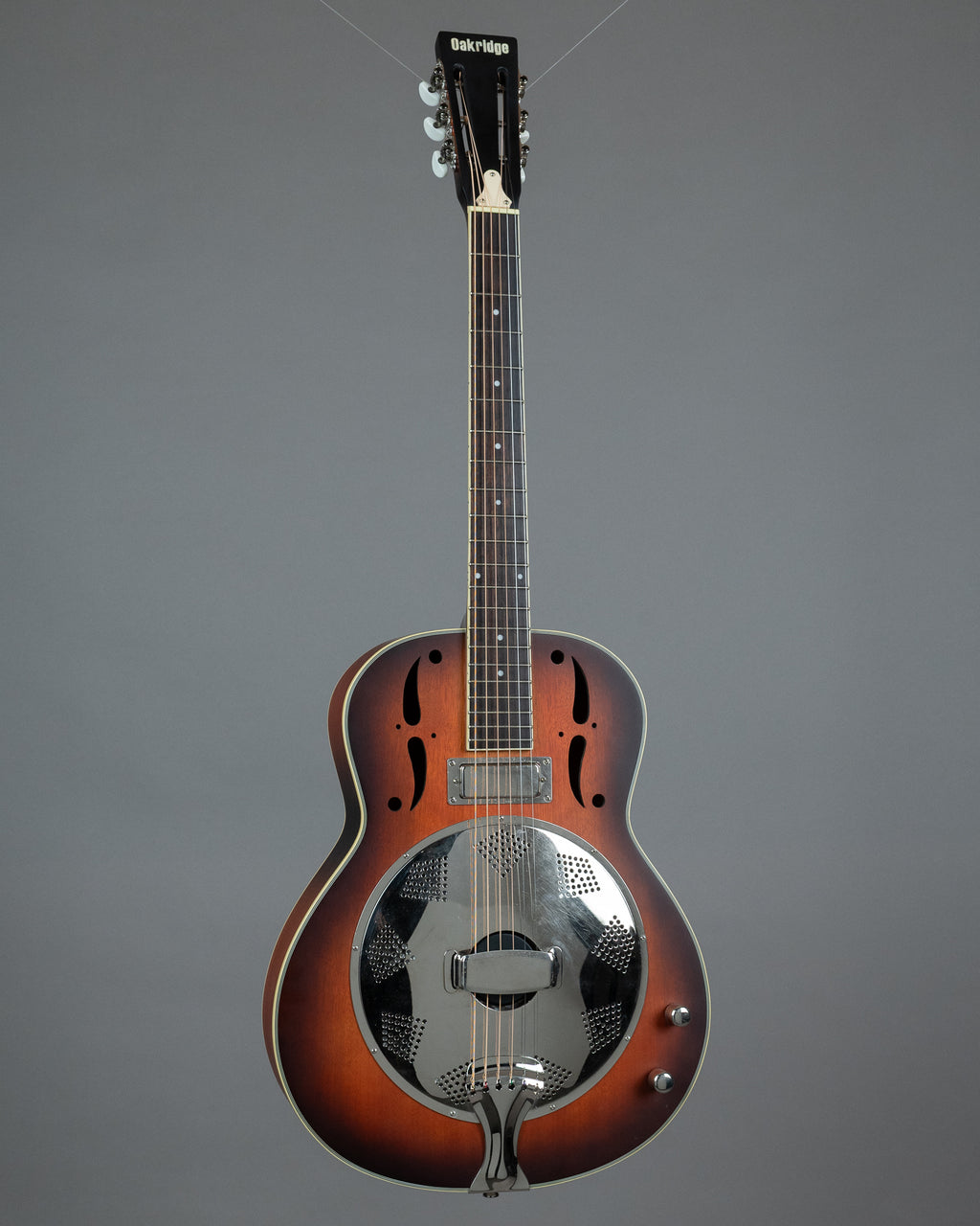 c2010s Oakridge Resonator (China, Sunburst, Pickup)