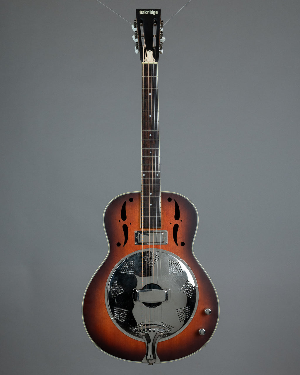 c2010s Oakridge Resonator (China, Sunburst, Pickup)