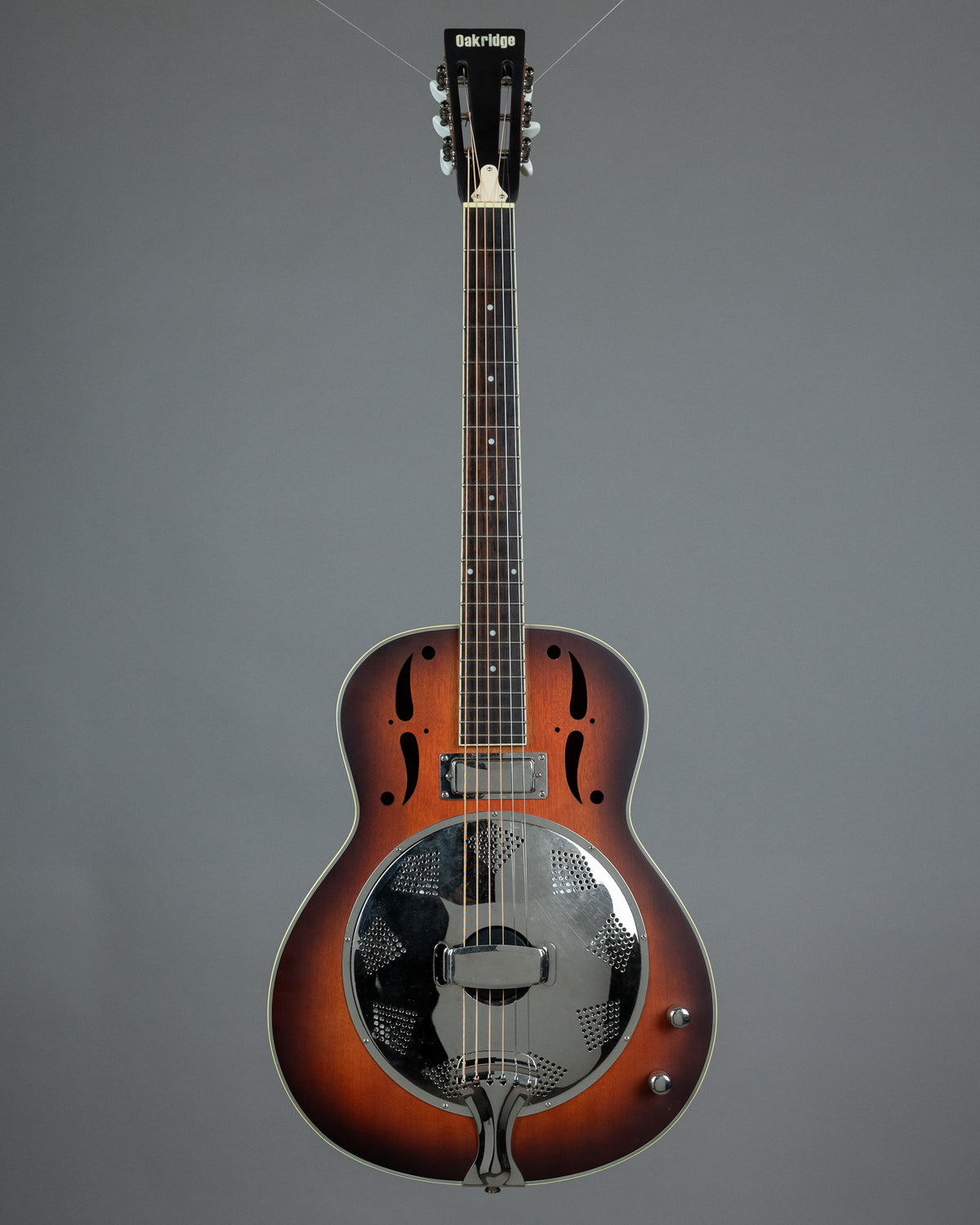 c2010s Oakridge Resonator (China, Sunburst, Pickup)