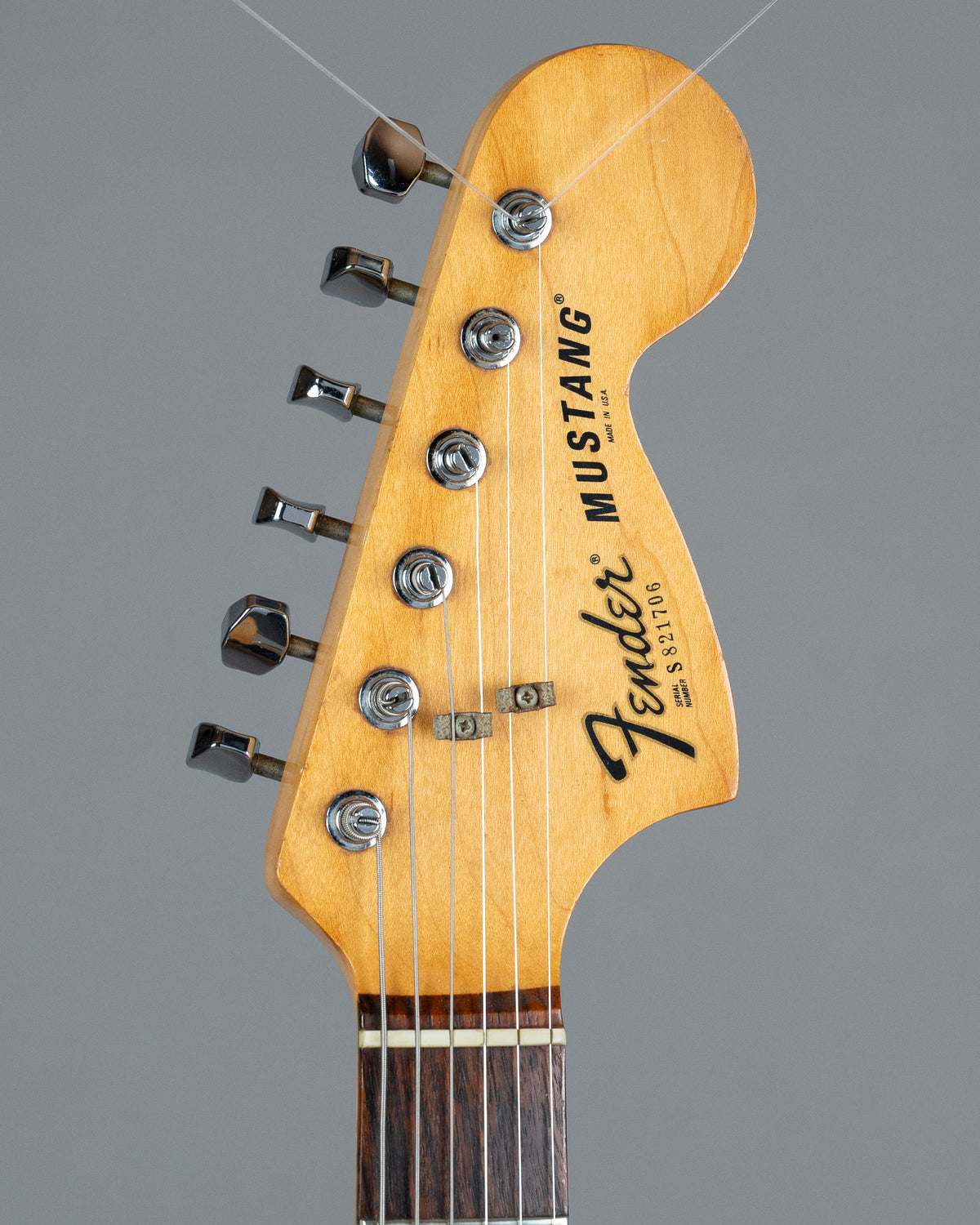 1978 Fender Mustang (USA, Blonde, HSC)